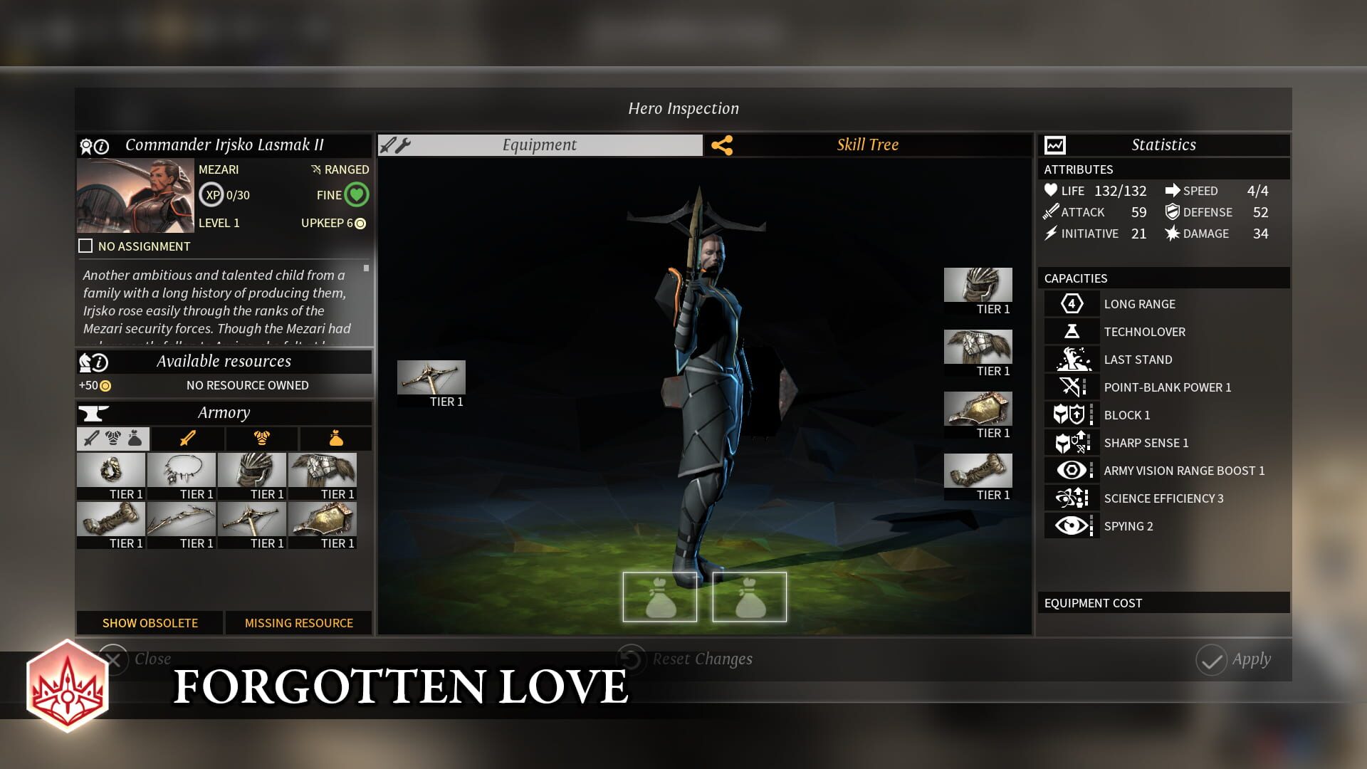 Screenshot for Endless Legend: Forgotten Love Add-on