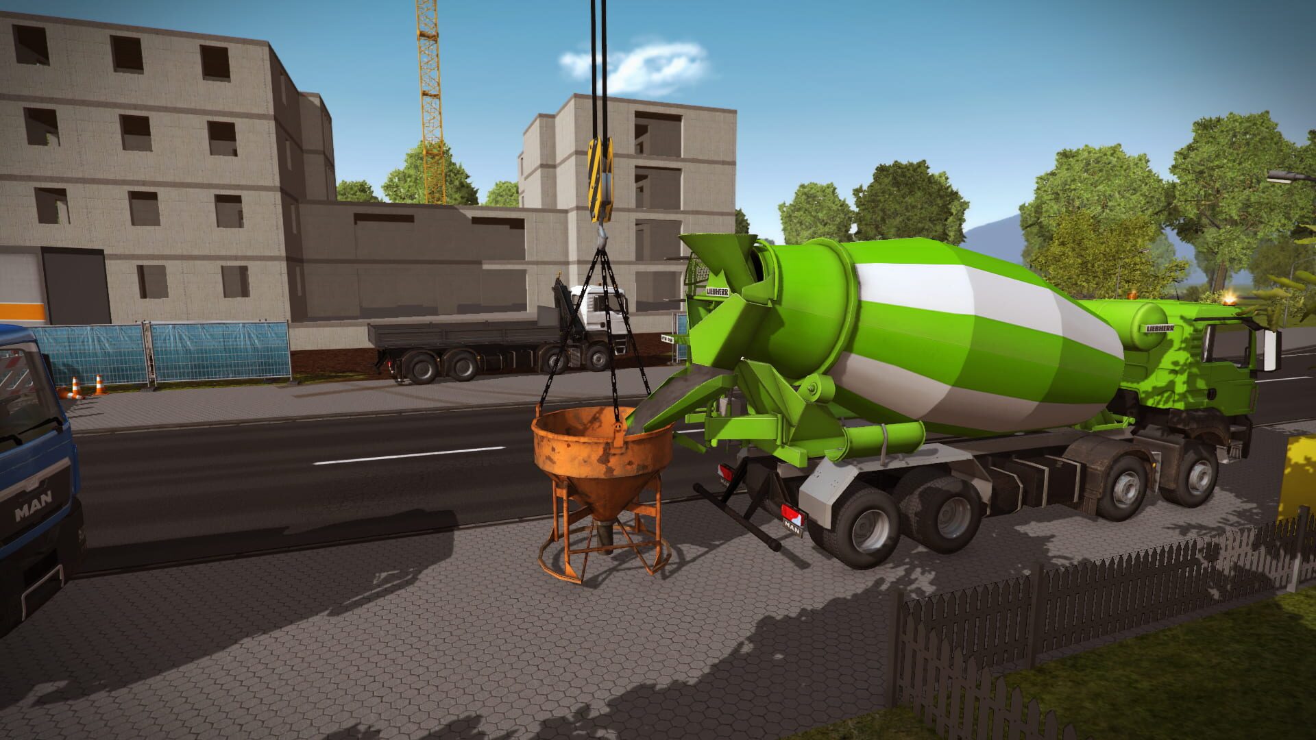 Screenshot for Construction Simulator 2015: St. John's Hospital Fuchsberg