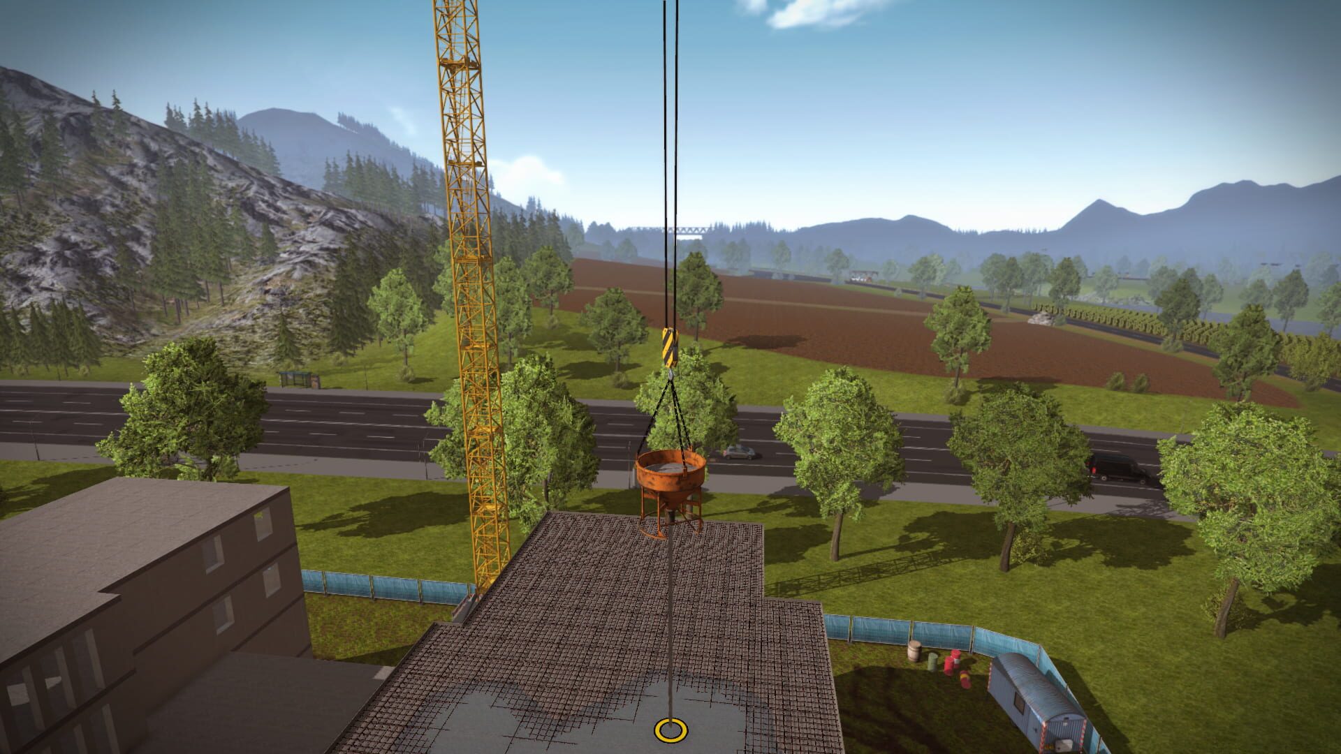 Screenshot for Construction Simulator 2015: St. John's Hospital Fuchsberg