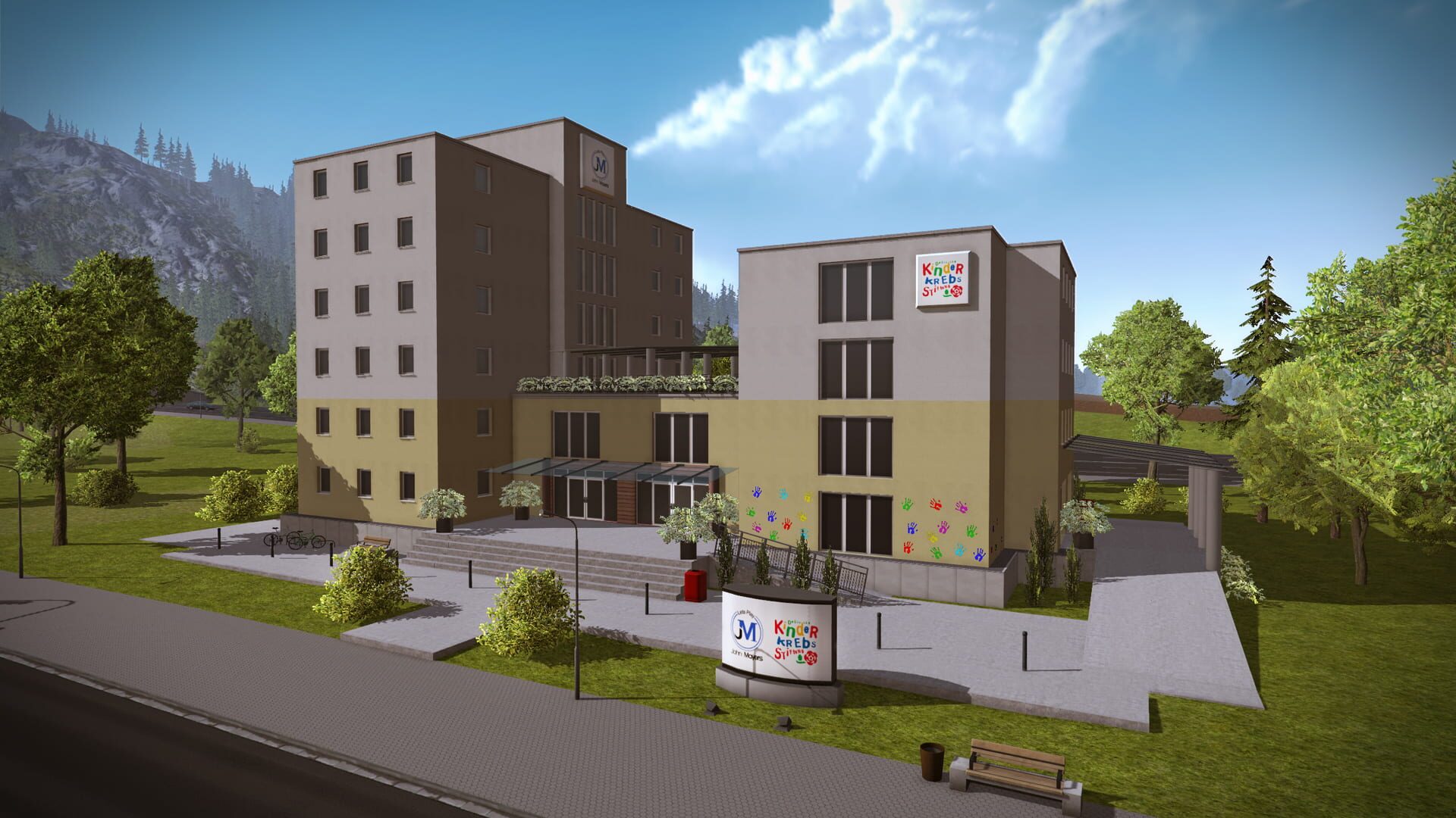 Screenshot for Construction Simulator 2015: St. John's Hospital Fuchsberg