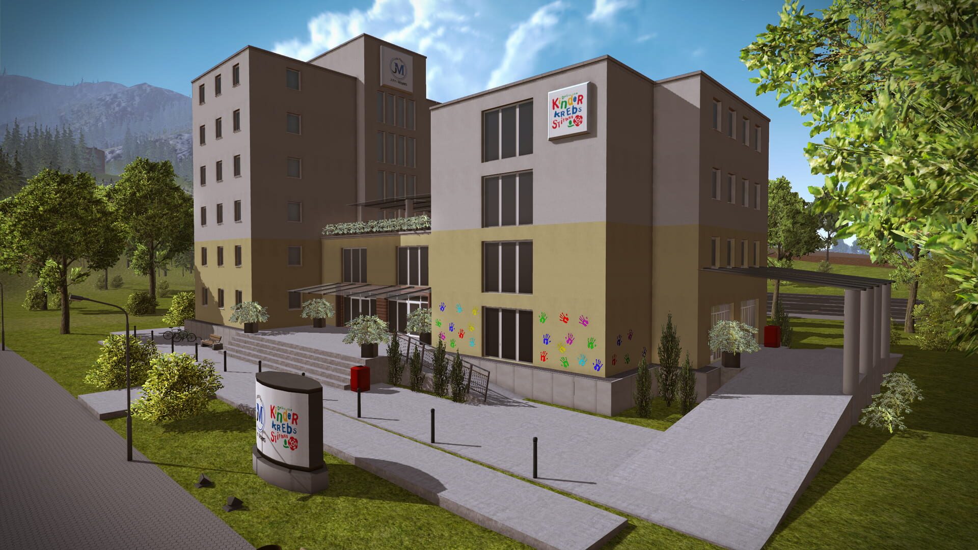Screenshot for Construction Simulator 2015: St. John's Hospital Fuchsberg