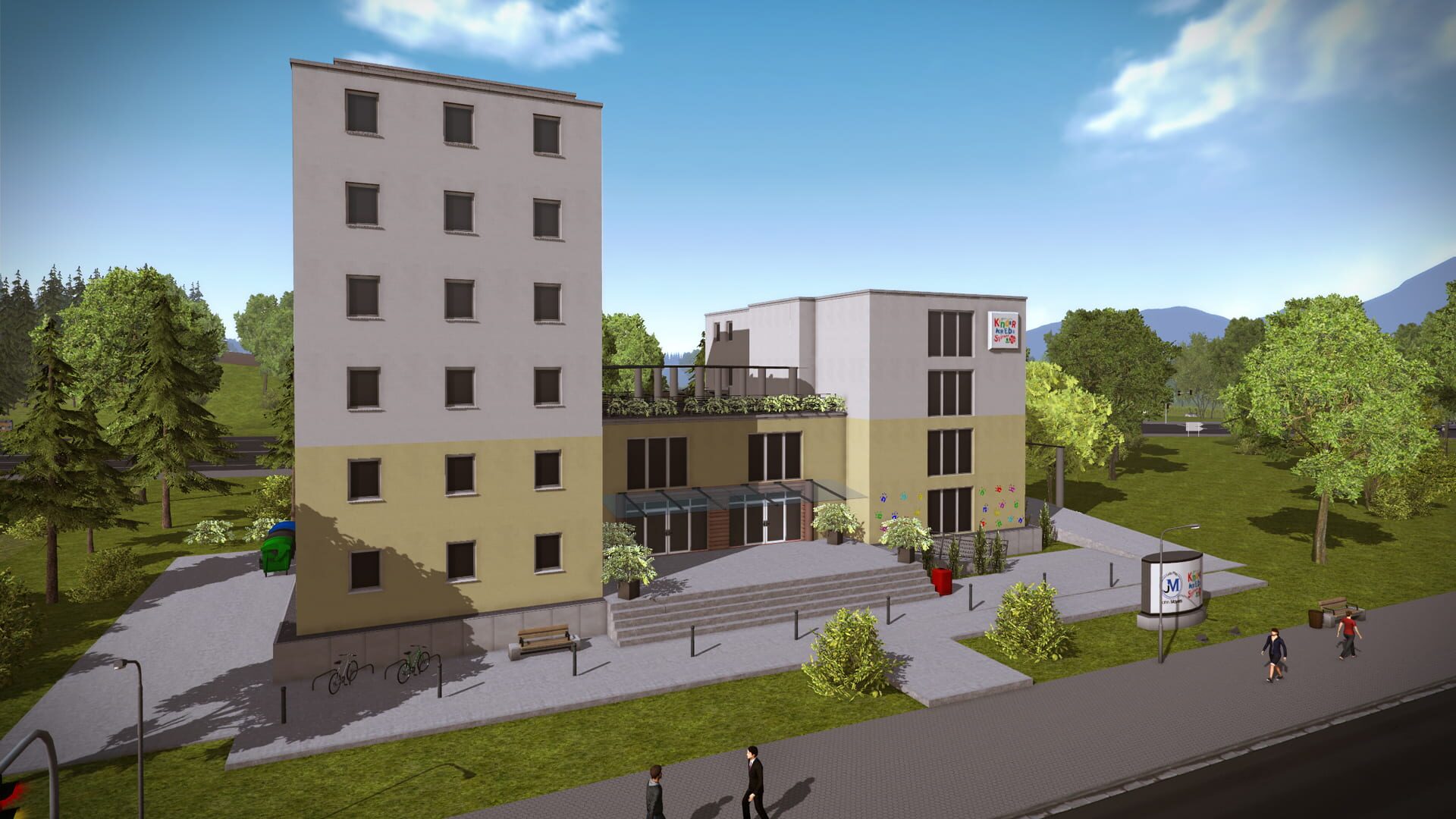 Screenshot for Construction Simulator 2015: St. John's Hospital Fuchsberg