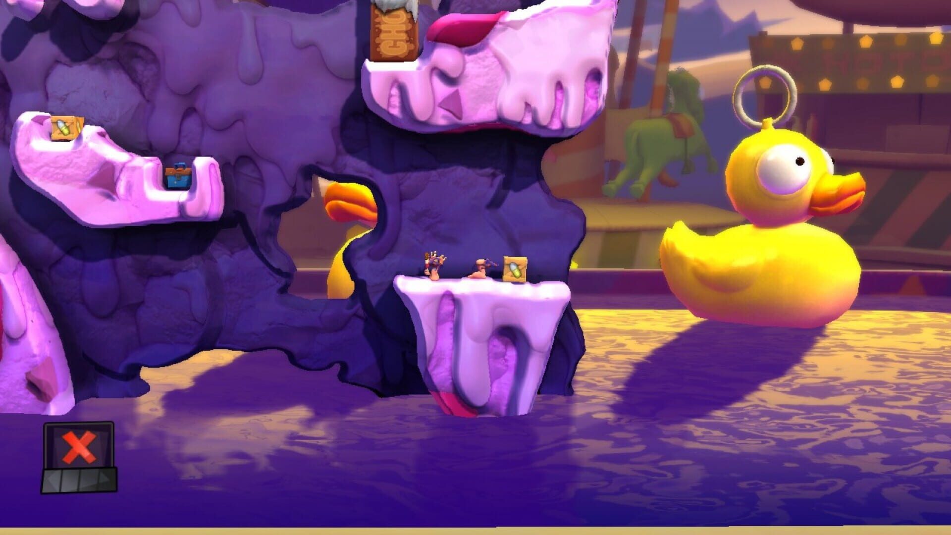 Screenshot for Worms Revolution: Funfair Pack