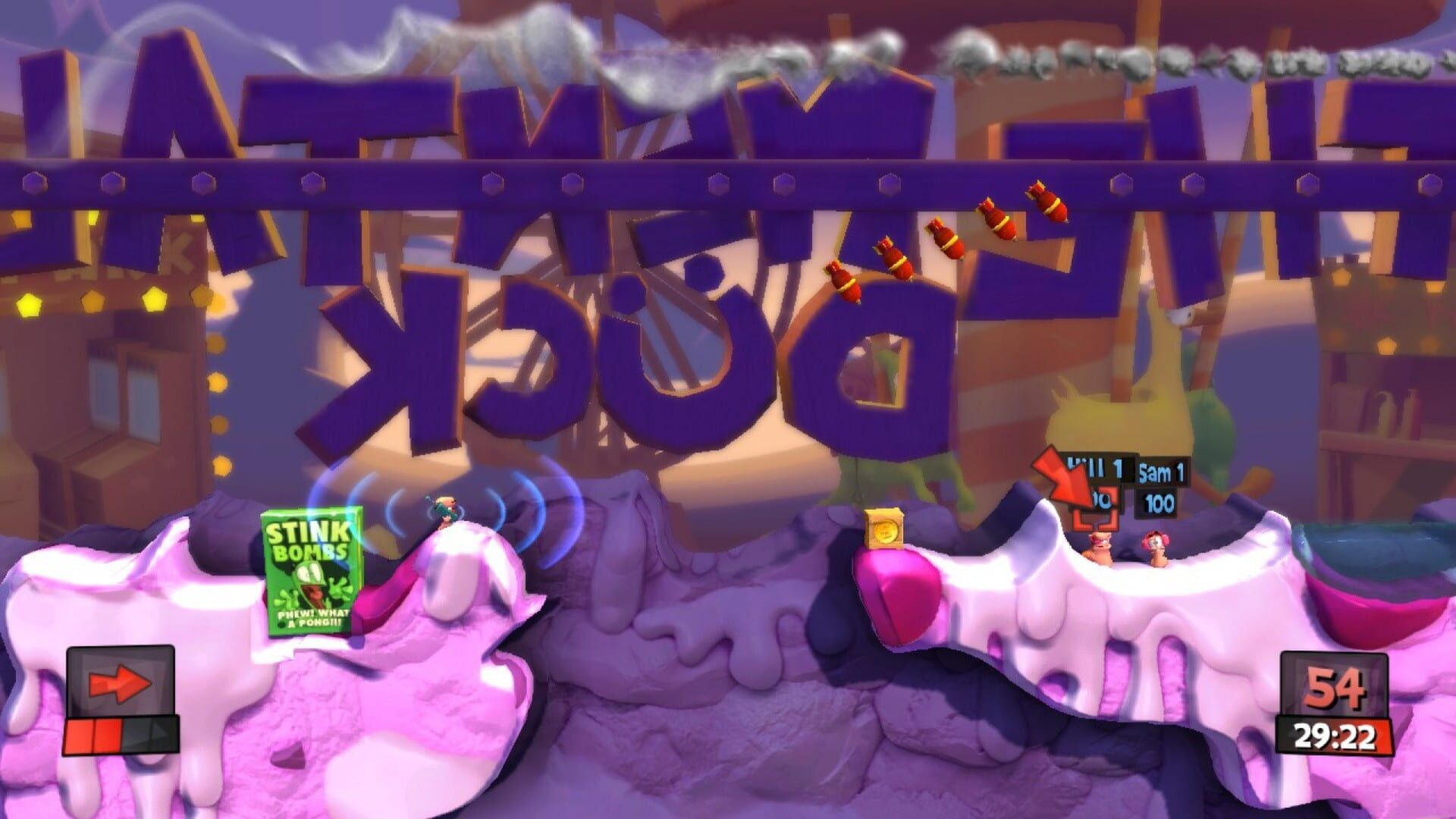 Screenshot for Worms Revolution: Funfair Pack