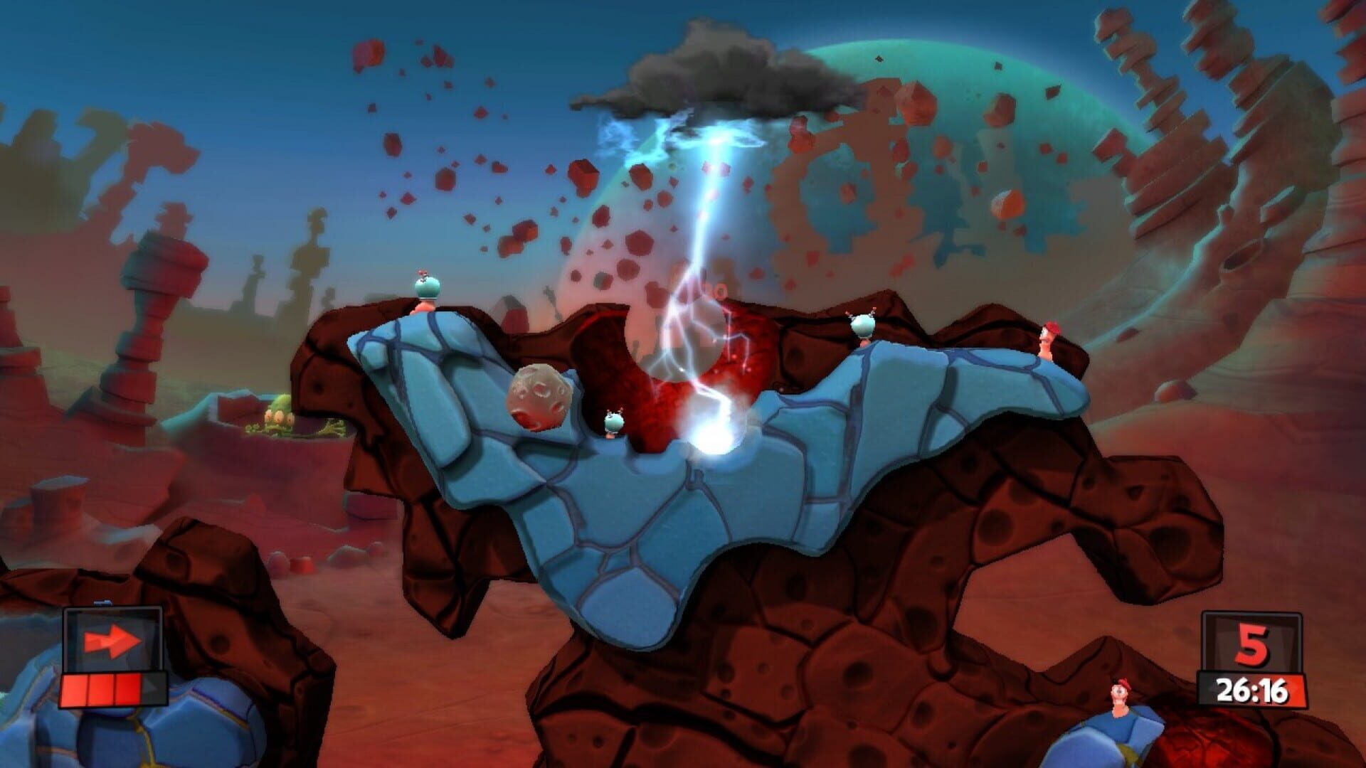 Screenshot for Worms Revolution: Mars Pack