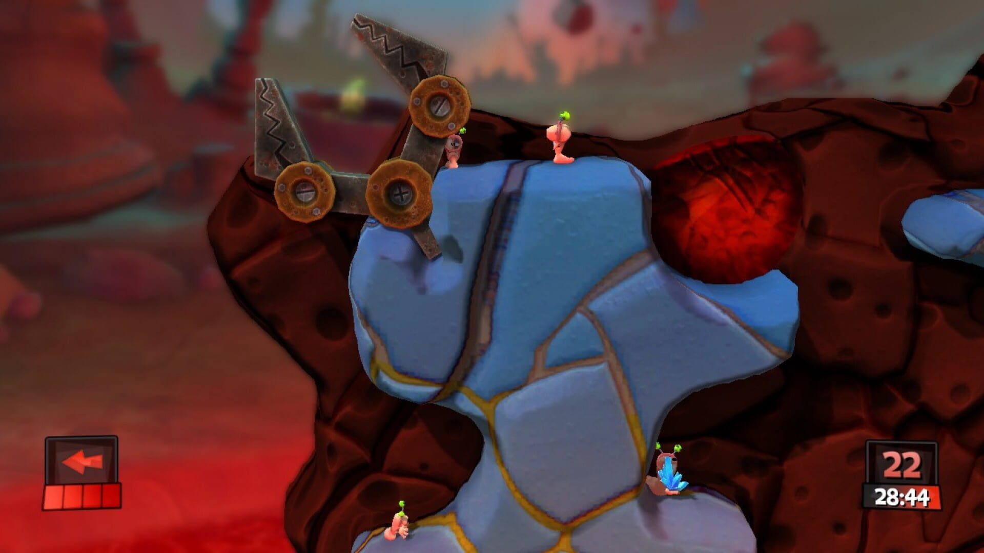 Screenshot for Worms Revolution: Mars Pack