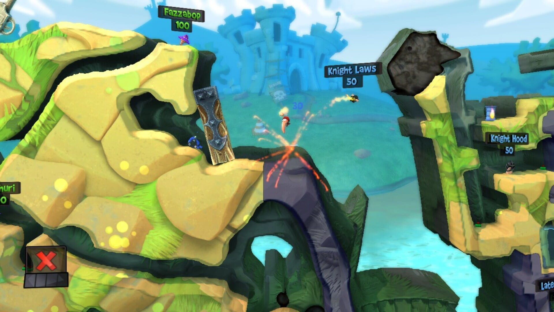 Screenshot for Worms Revolution: Medieval Tales