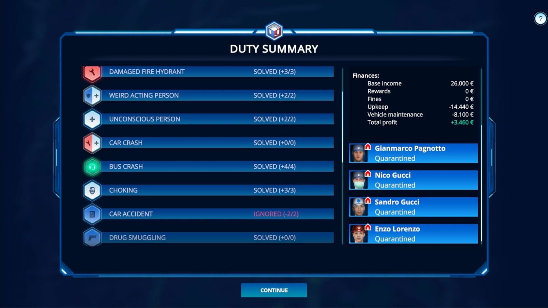 Screenshot for 112 Operator: Pandemic Outbreak