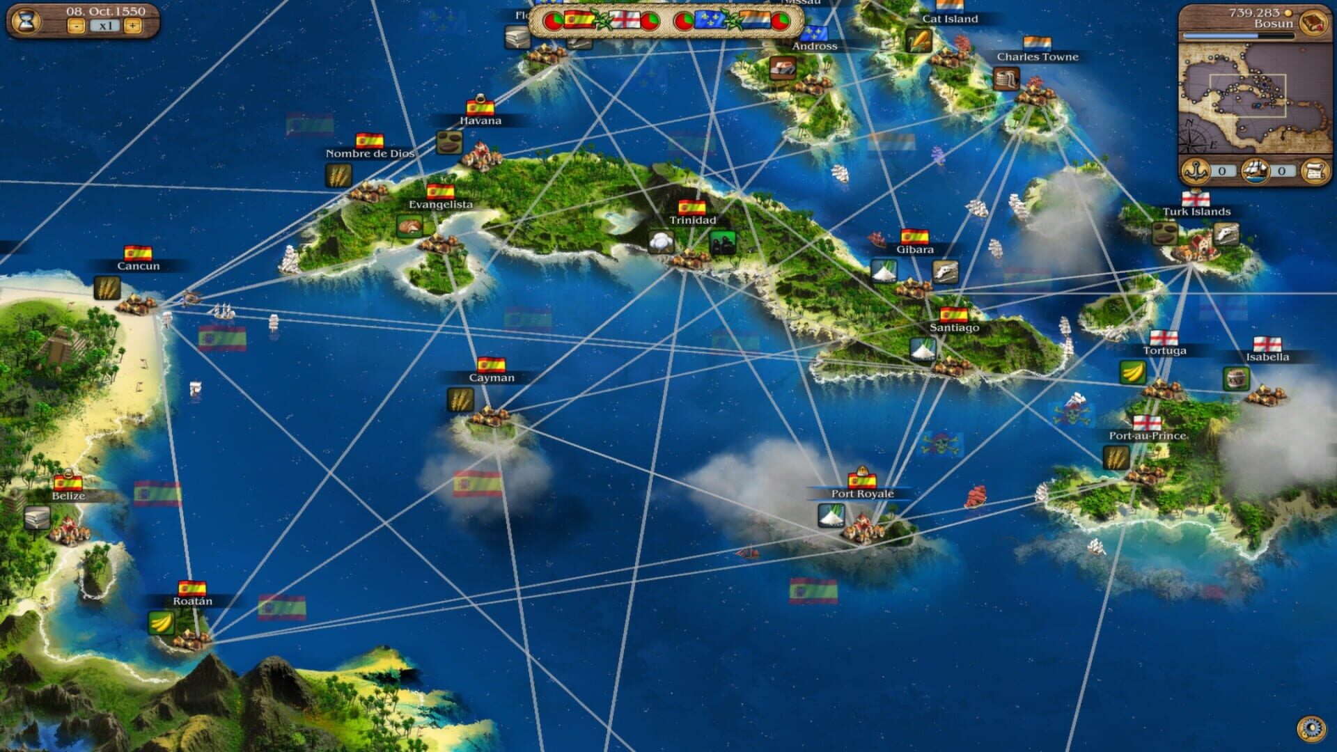 Screenshot for Port Royale 3: New Adventures