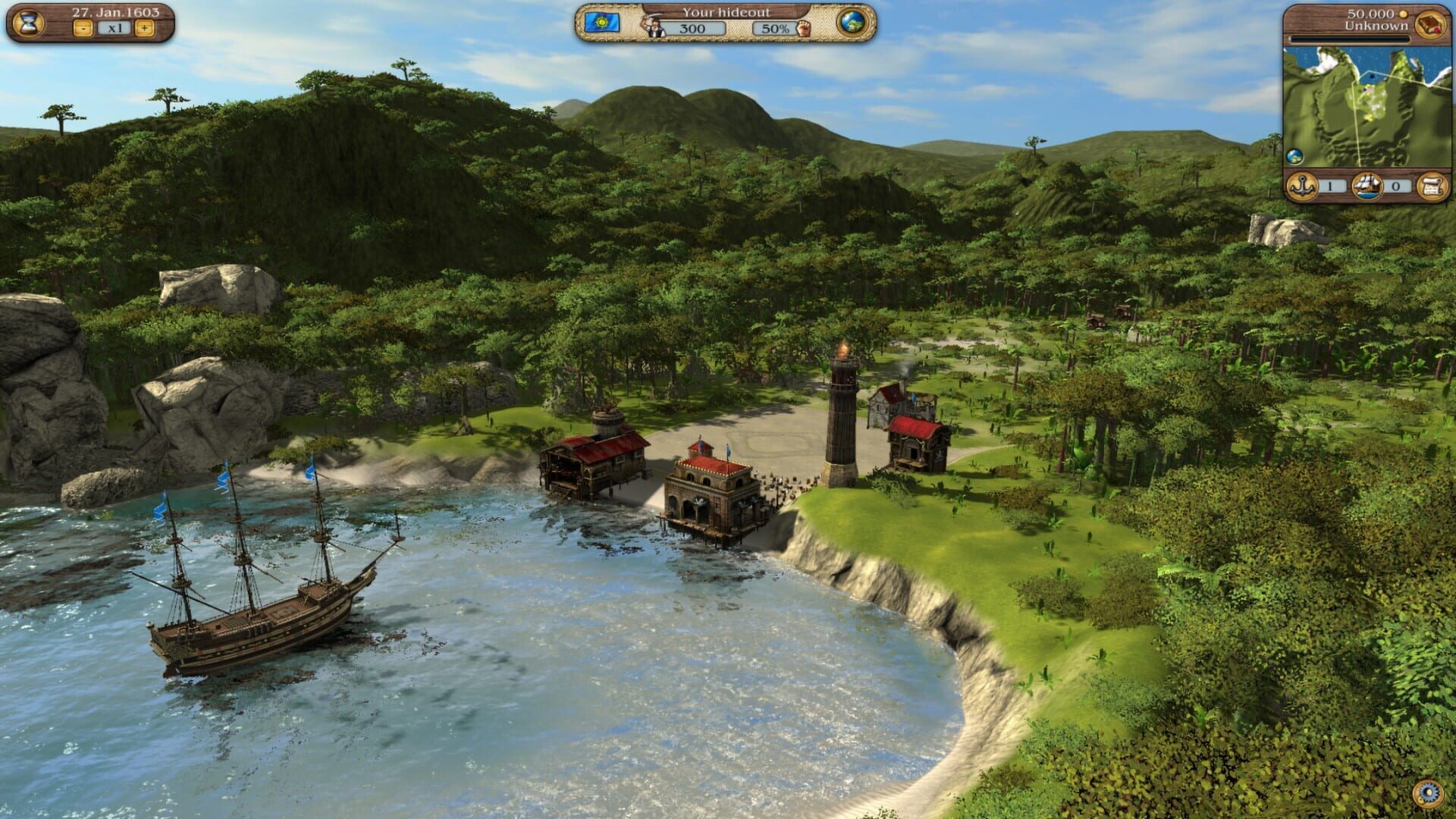 Screenshot for Port Royale 3: Dawn of Pirates