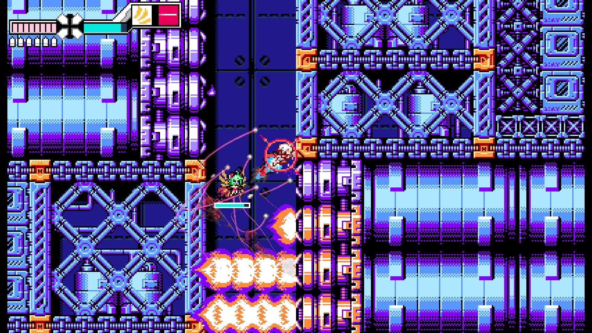 Screenshot for Blaster Master Zero II: Copen from "Luminous Avenger iX"
