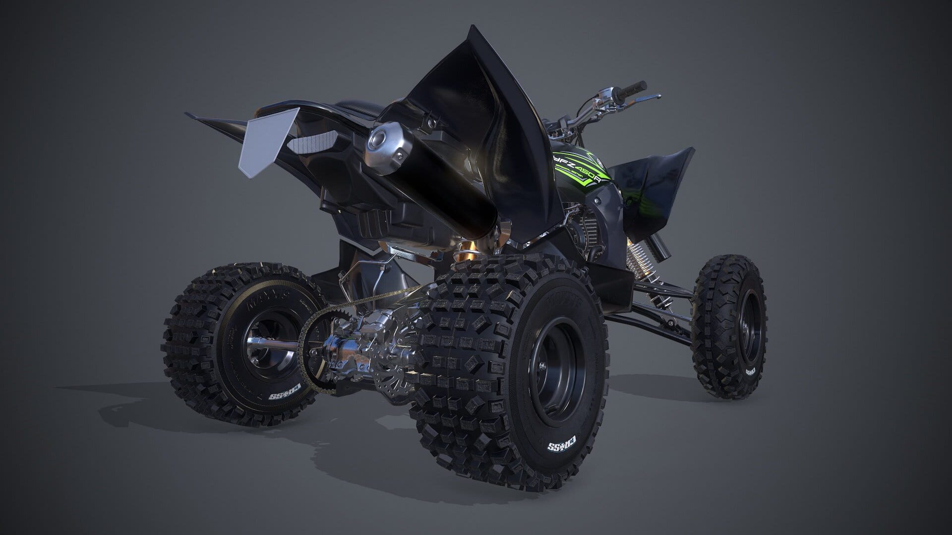 Screenshot for MX vs. ATV: All Out - 2017 Yamaha YFZ450R