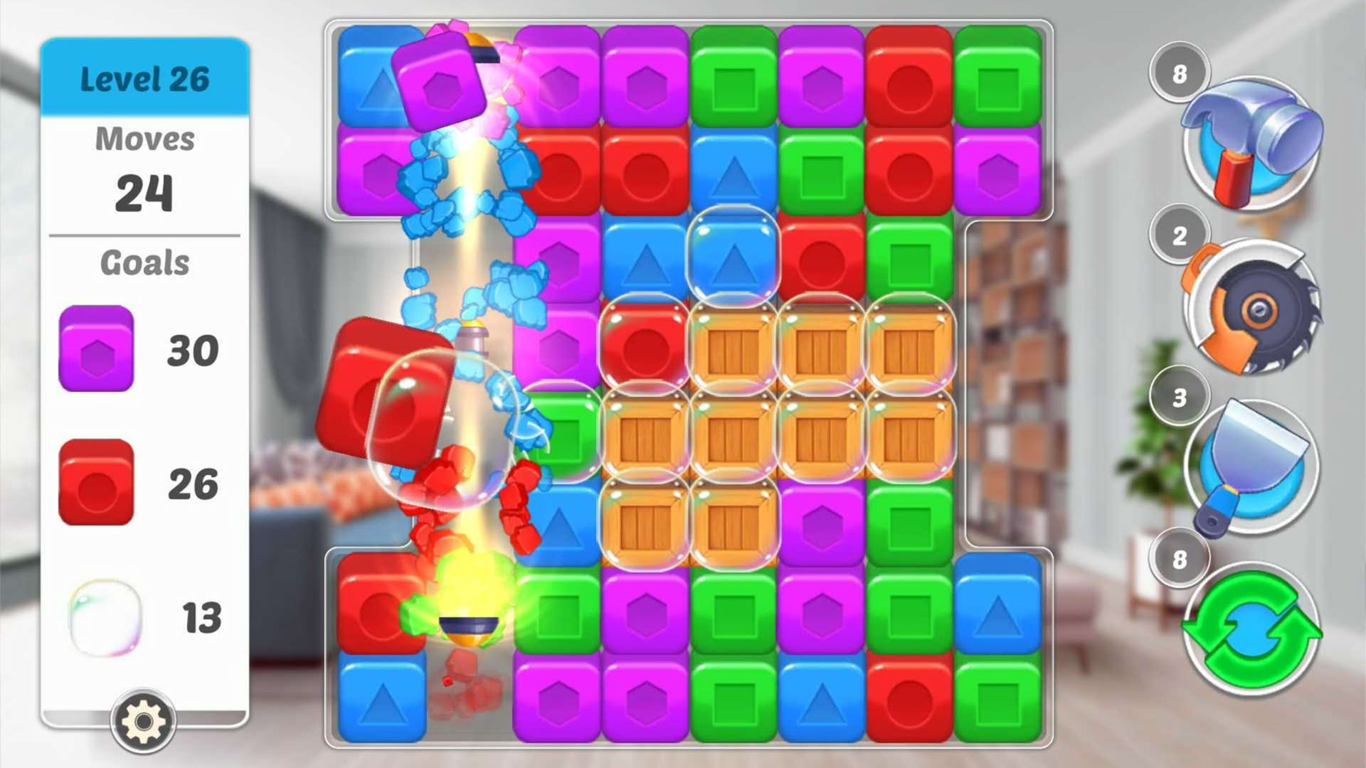 Screenshot for Home Designer: Makeover Blast