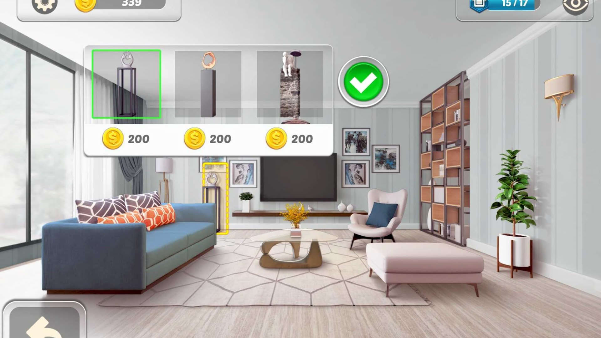 Screenshot for Home Designer: Makeover Blast