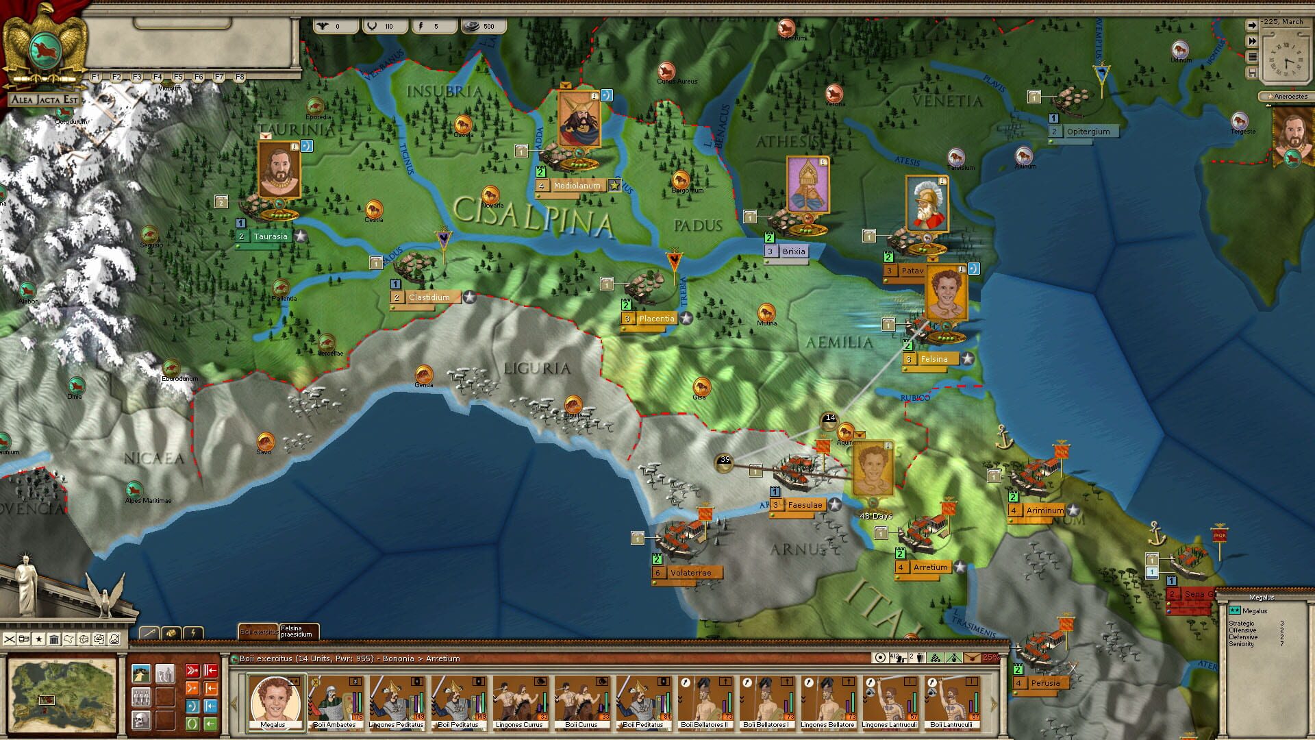 Screenshot for Alea Jacta Est: Hannibal Terror of Rome