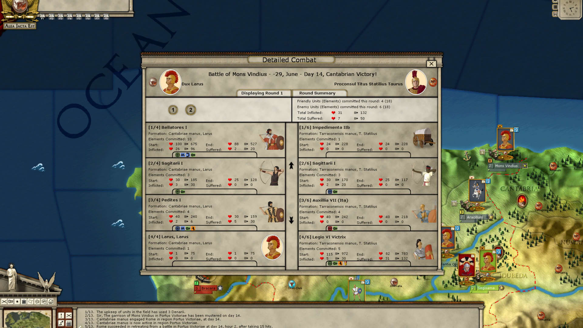 Screenshot for Alea Jacta Est: Cantabrian Wars