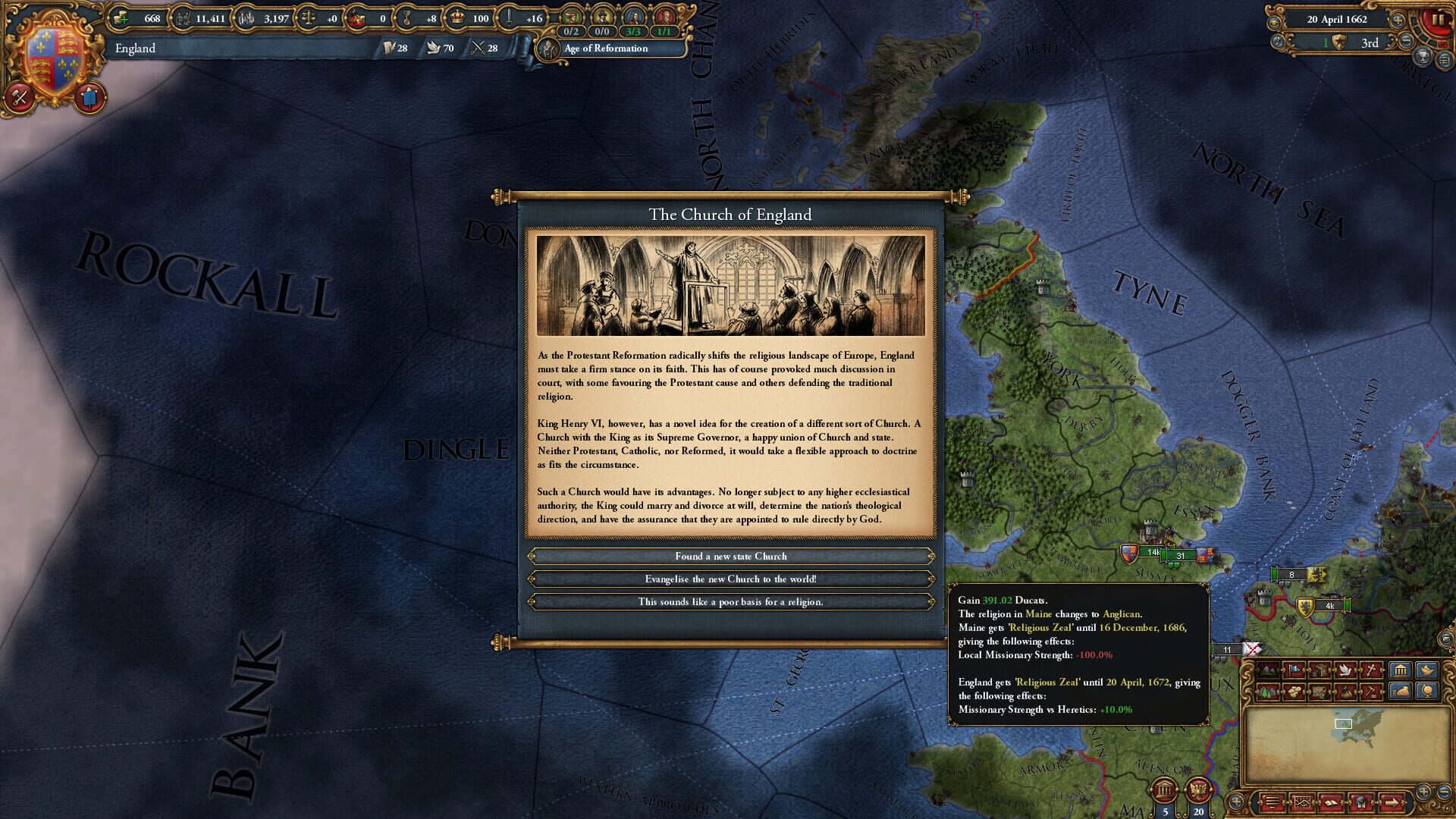 Screenshot for Europa Universalis IV: Rule Britannia - Immersion Pack