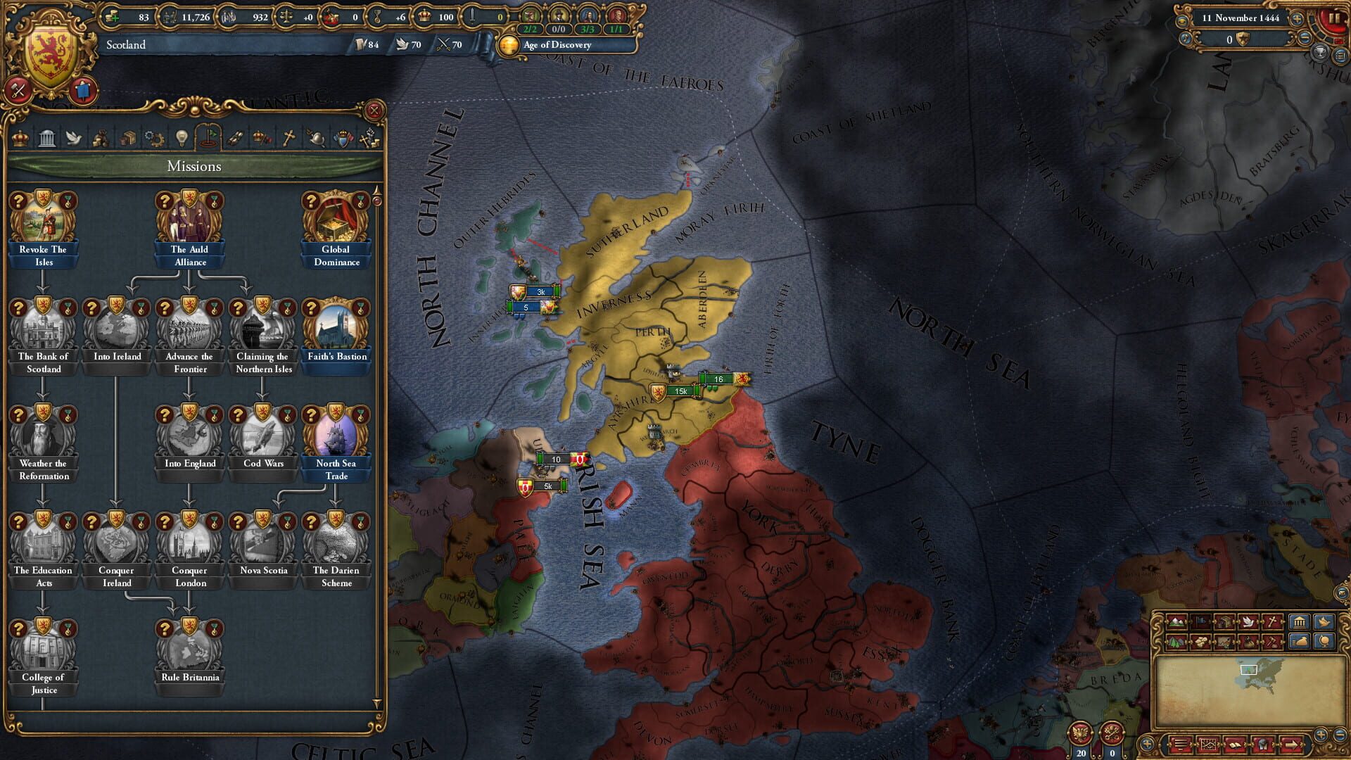 Screenshot for Europa Universalis IV: Rule Britannia - Immersion Pack