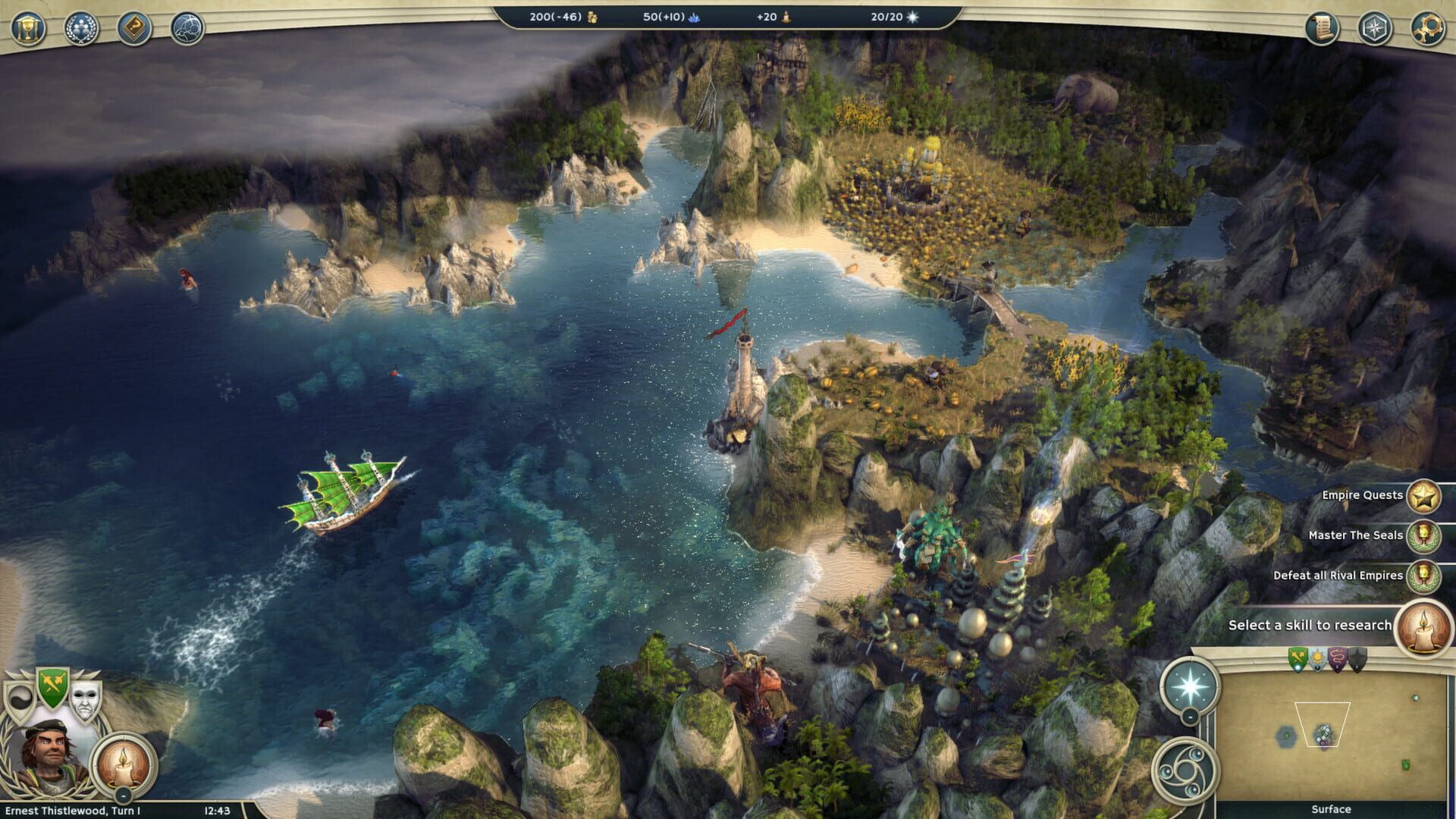 Screenshot for Age of Wonders III: Golden Realms