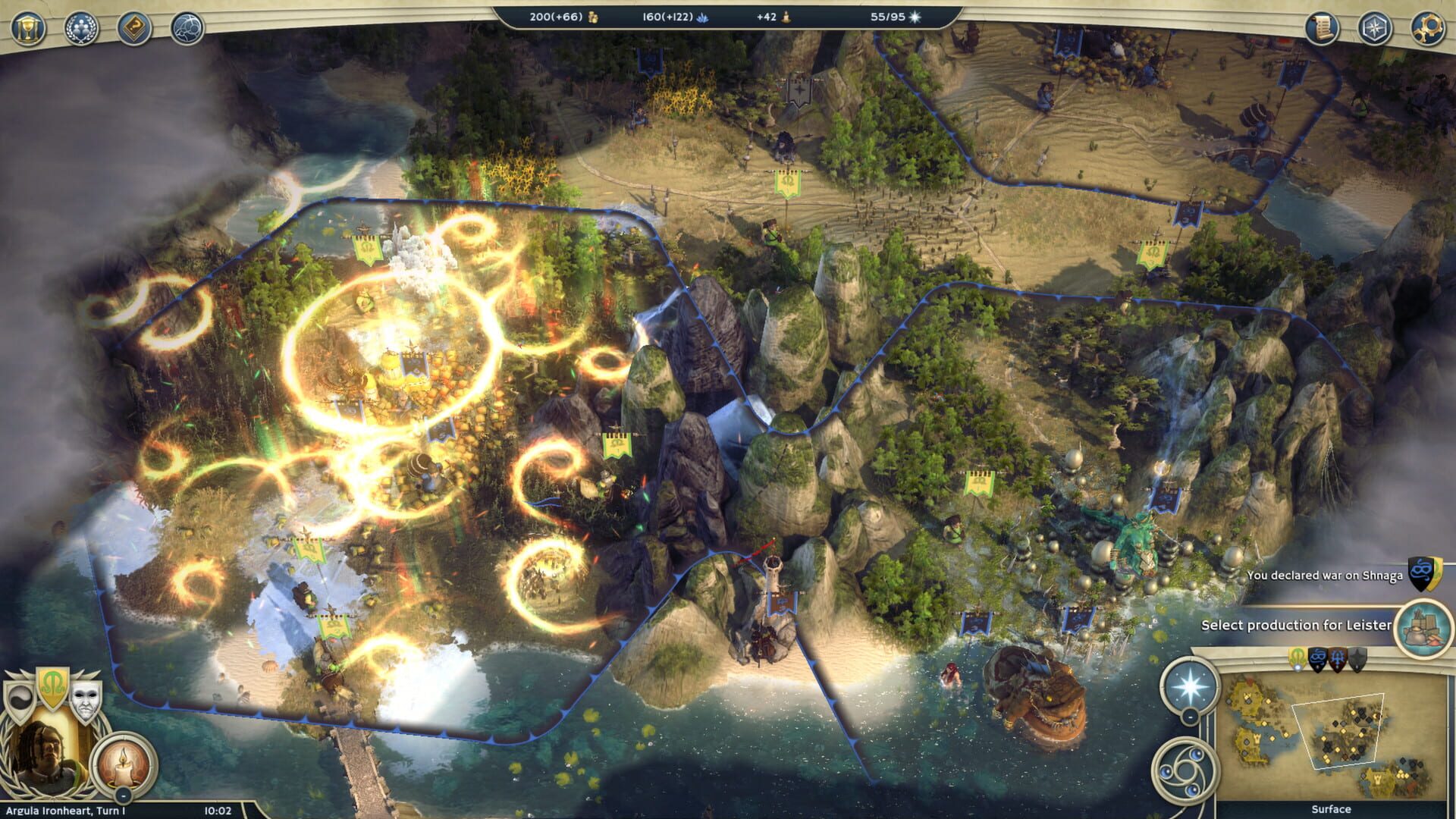 Screenshot for Age of Wonders III: Golden Realms