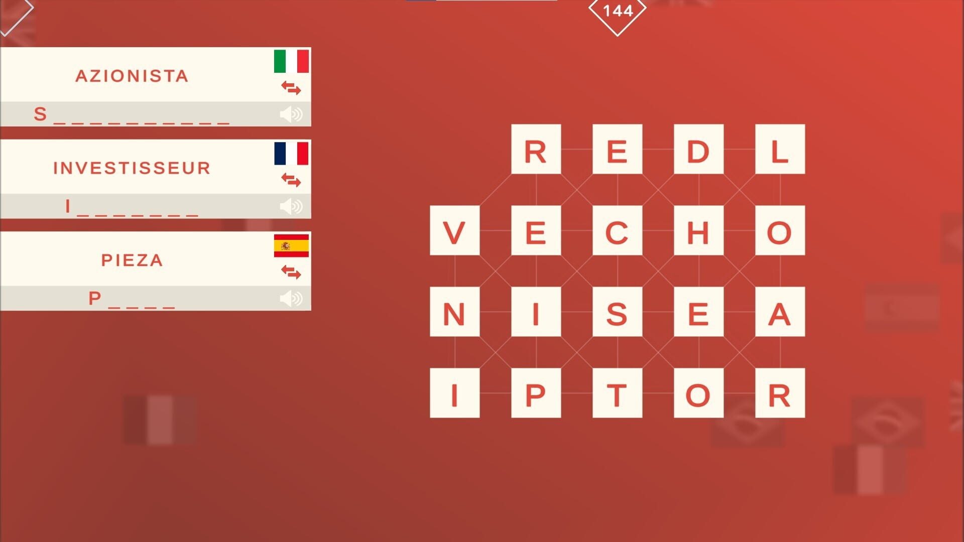 Screenshot for Mini Words: Polyglot