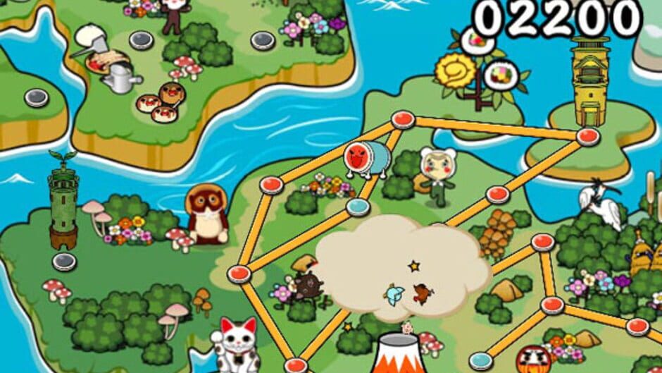 Screenshot for Taiko no Tatsujin: Doka! to Oomori Nanadaime
