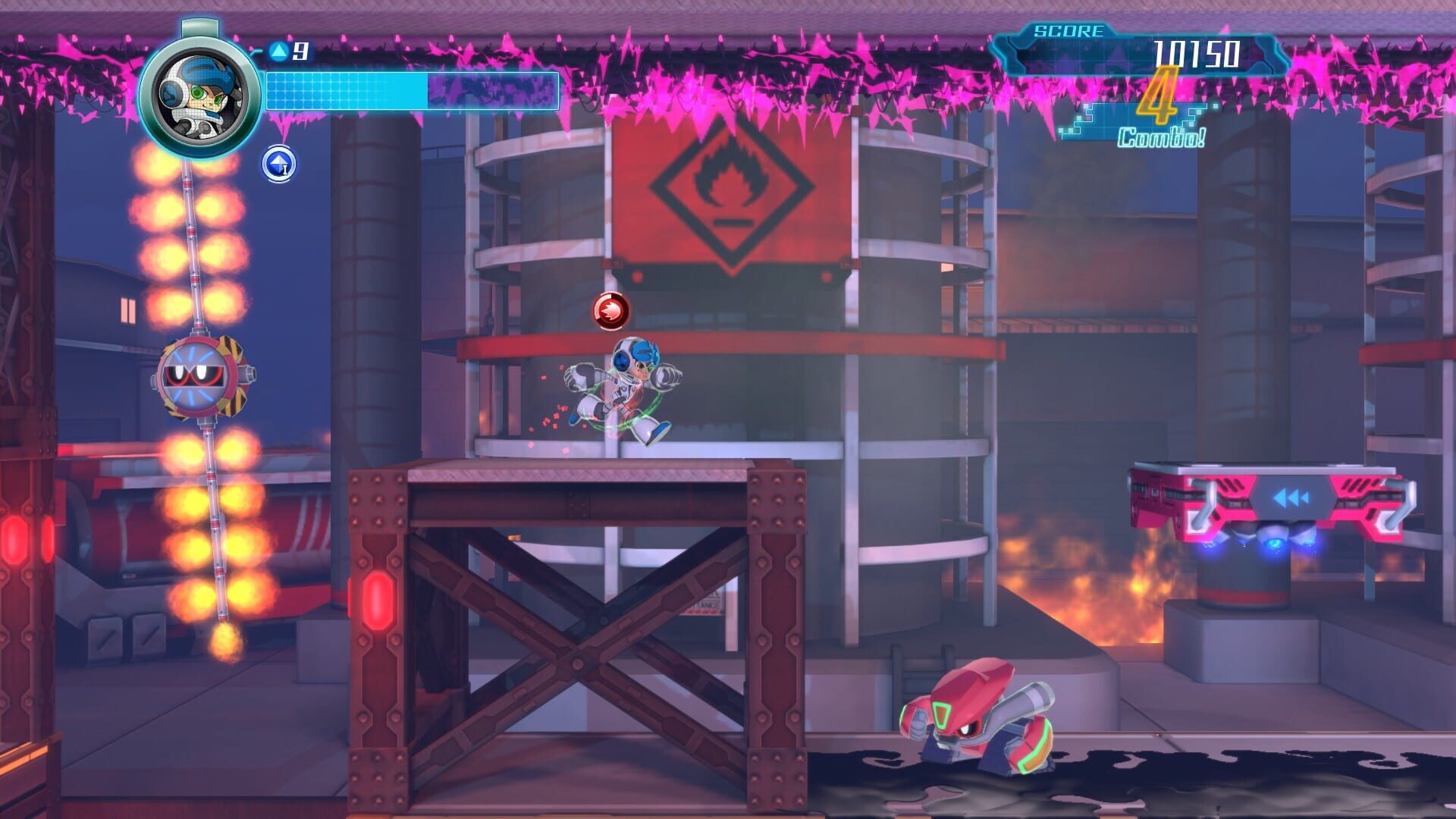 Screenshot for Mighty No. 9: Ray Expansion