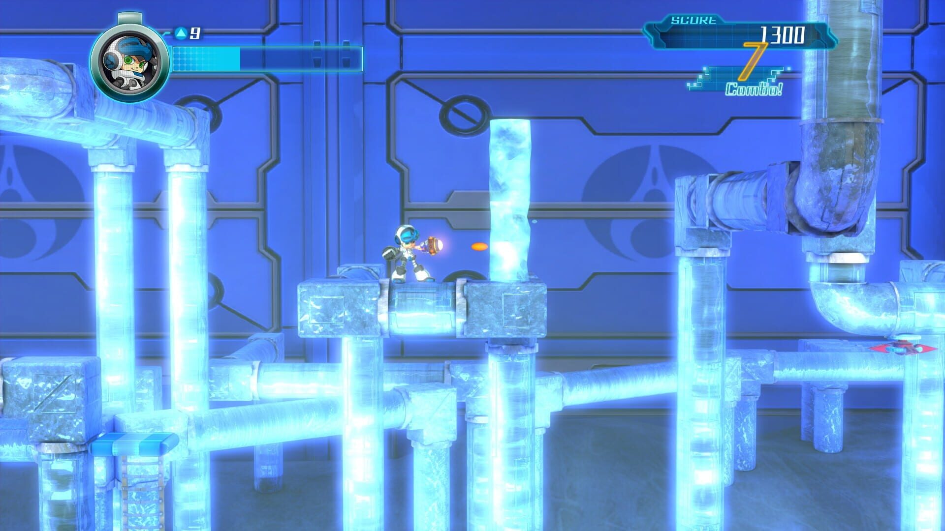 Screenshot for Mighty No. 9: Ray Expansion
