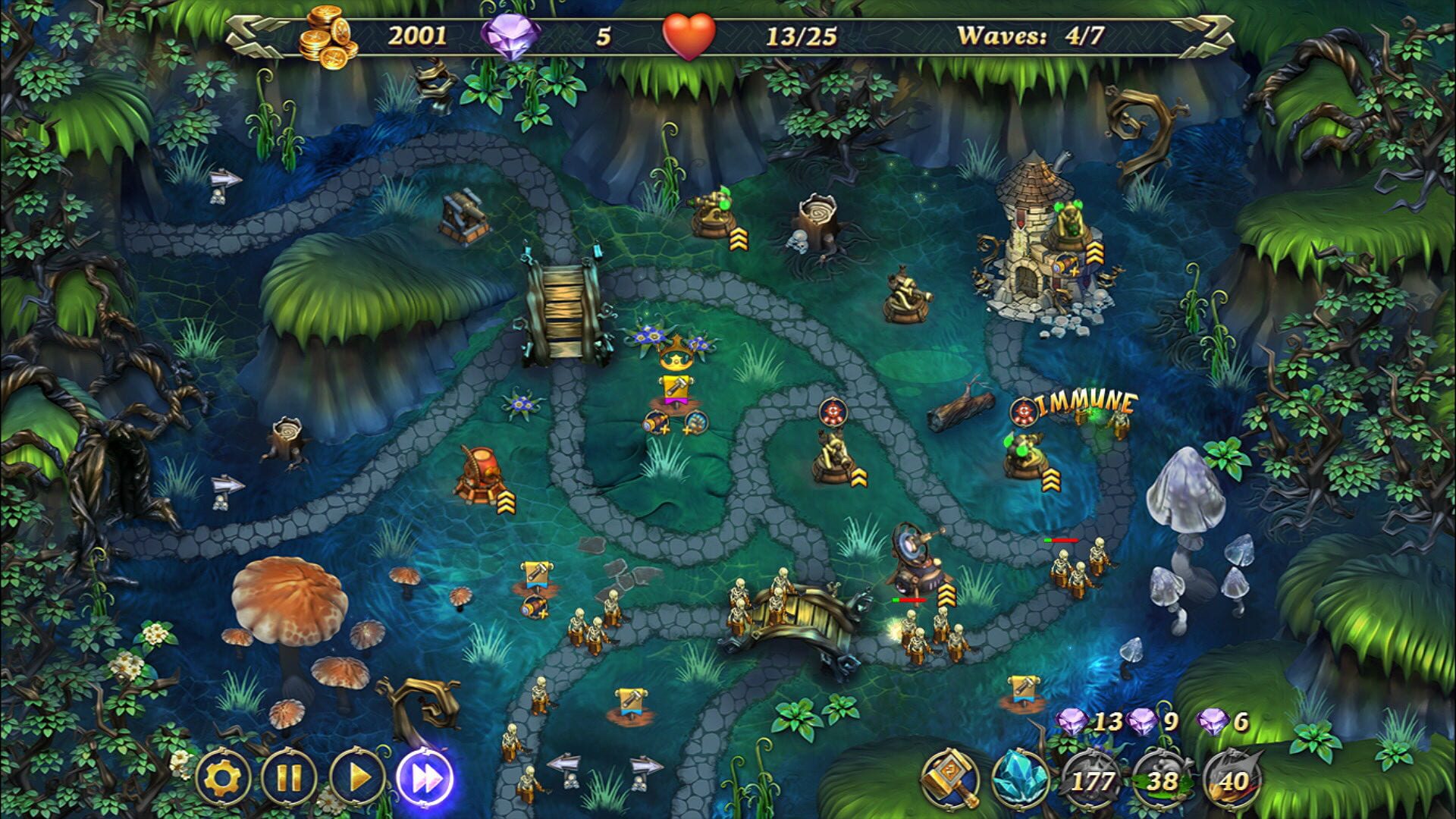 Screenshot for Royal Defense: Invisible Threat