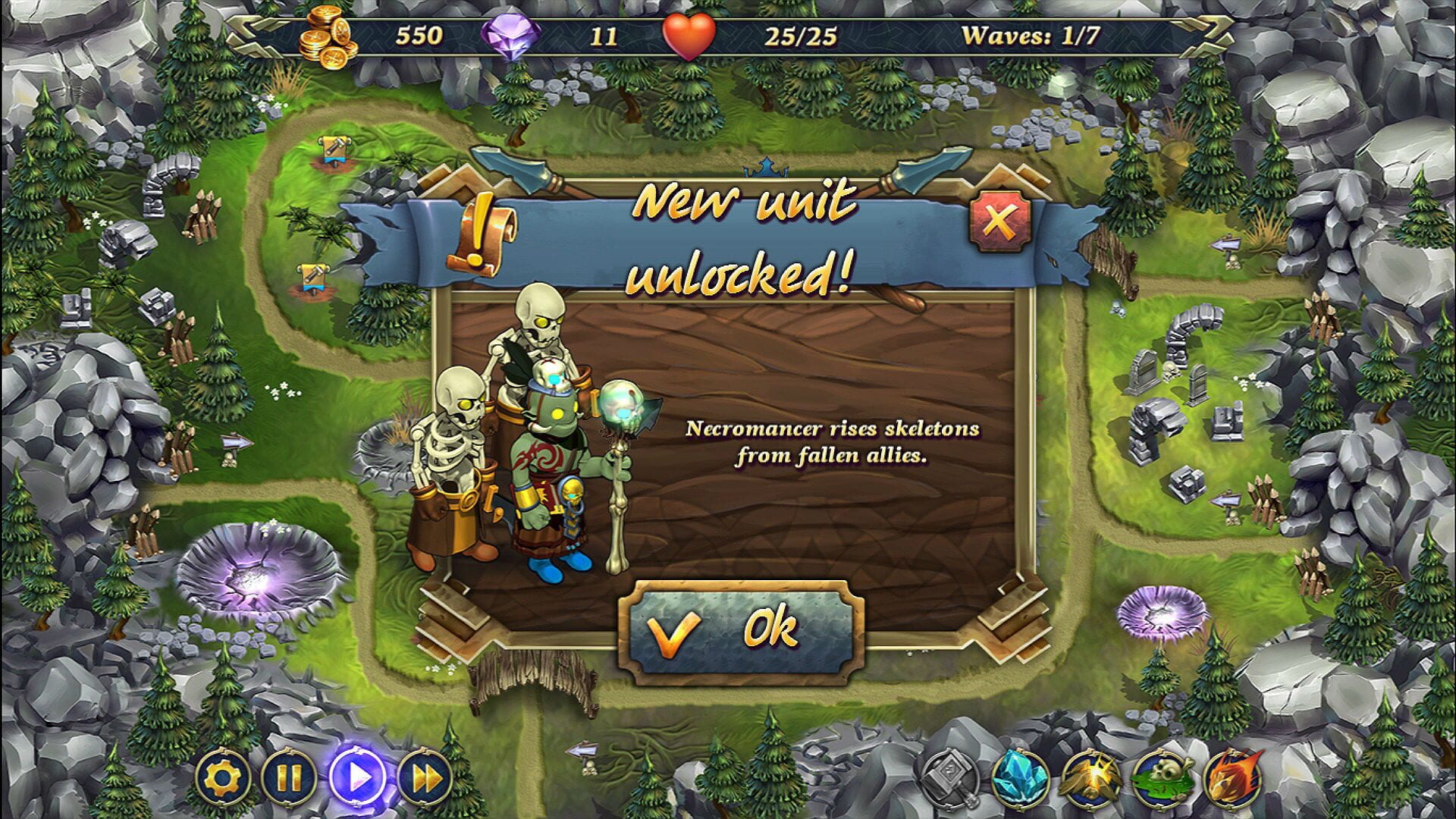Screenshot for Royal Defense: Invisible Threat