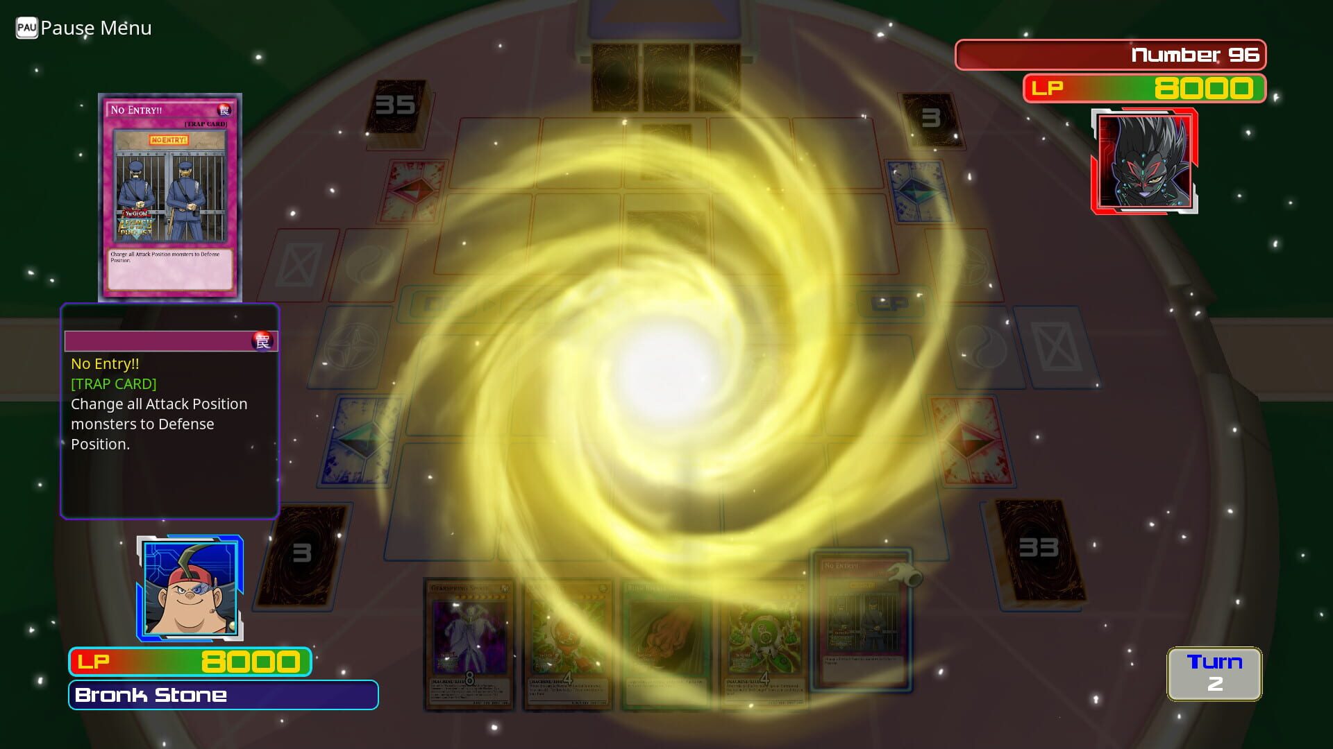 Screenshot for Yu-Gi-Oh! Legacy of the Duelist: Zexal Dark Mist Saga