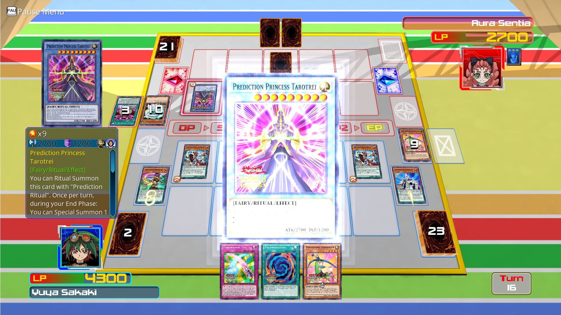 Screenshot for Yu-Gi-Oh! Legacy of the Duelist Arc-V - ARC League Championship