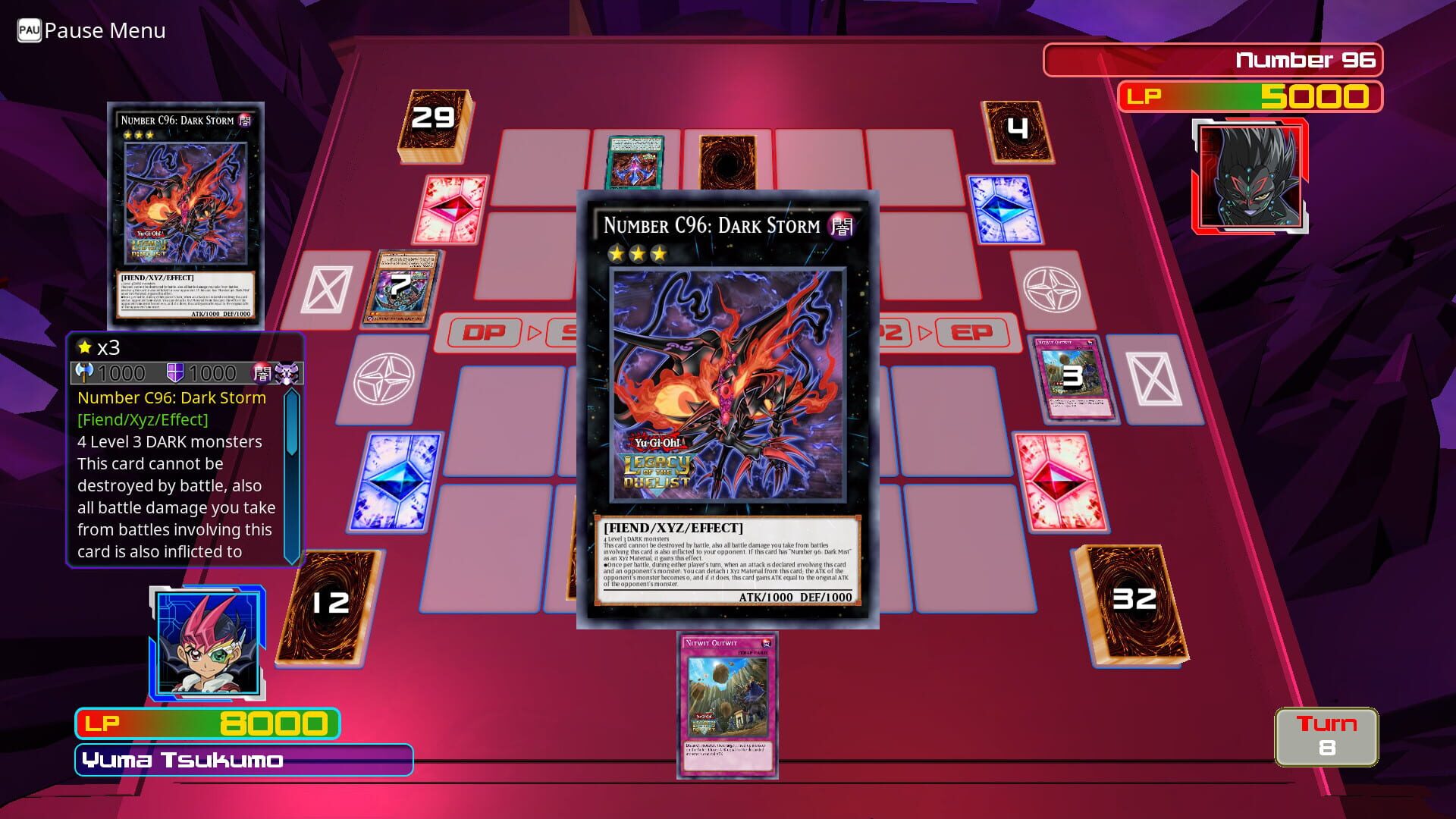 Screenshot for Yu-Gi-Oh! Legacy of the Duelist: Zexal Dark Mist Saga