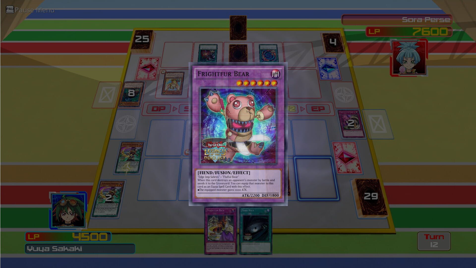 Screenshot for Yu-Gi-Oh! Legacy of the Duelist: Arc-V Sora and Dipper