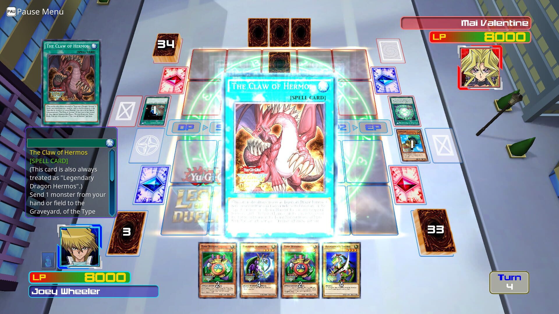 Screenshot for Yu-Gi-Oh! Legacy of the Duelist: Waking the Dragons - Joey’s Journey