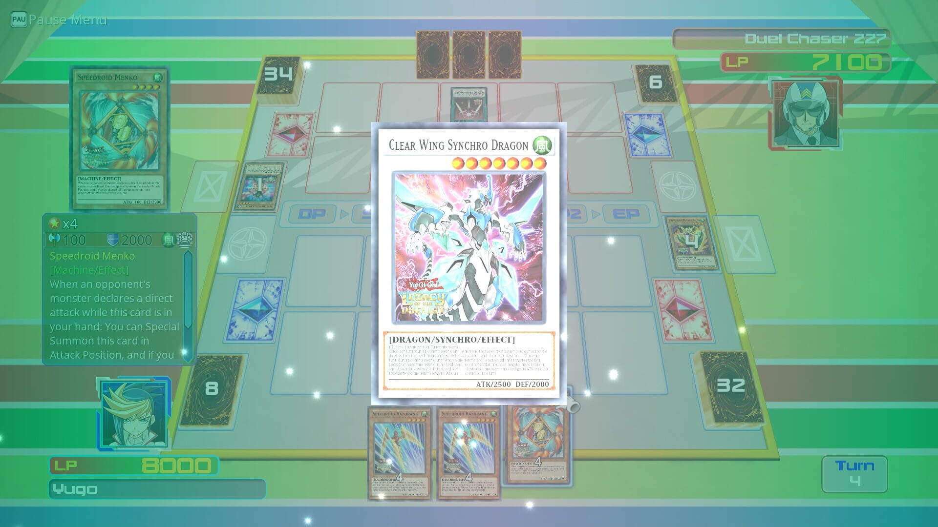 Screenshot for Yu-Gi-Oh! Legacy of the Duelist: Arc-V - Yugo’s Synchro Dimension