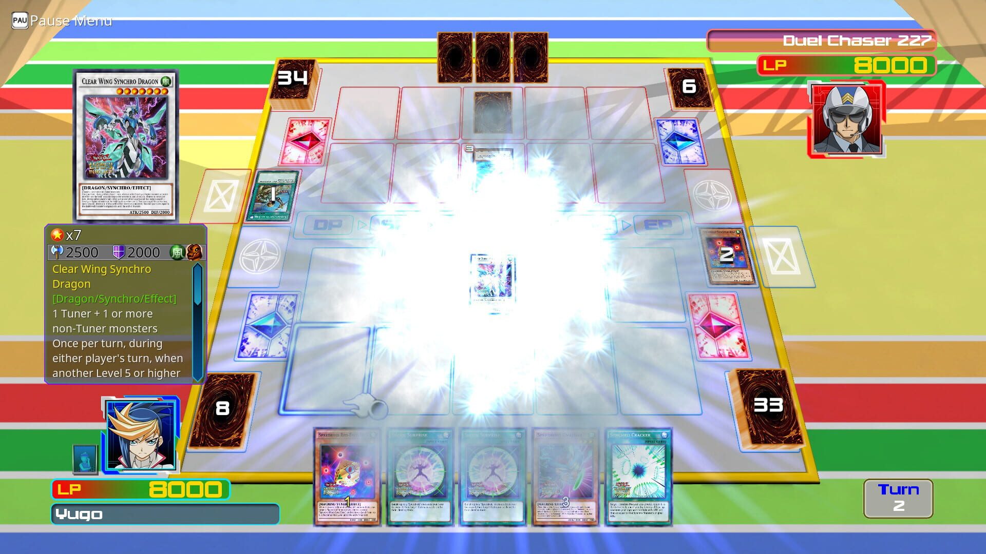 Screenshot for Yu-Gi-Oh! Legacy of the Duelist: Arc-V - Yugo’s Synchro Dimension
