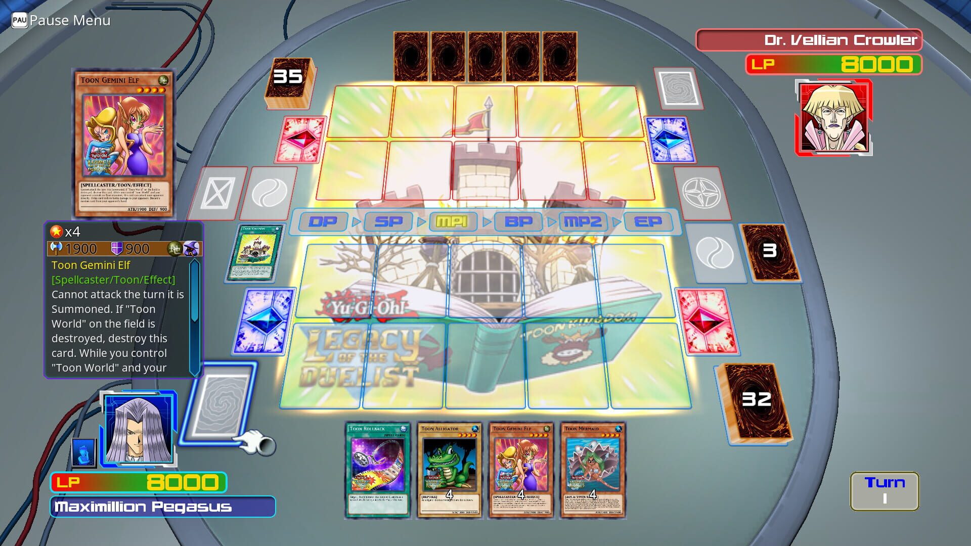 Screenshot for Yu-Gi-Oh! Legacy of the Duelist: GX - Leaders
