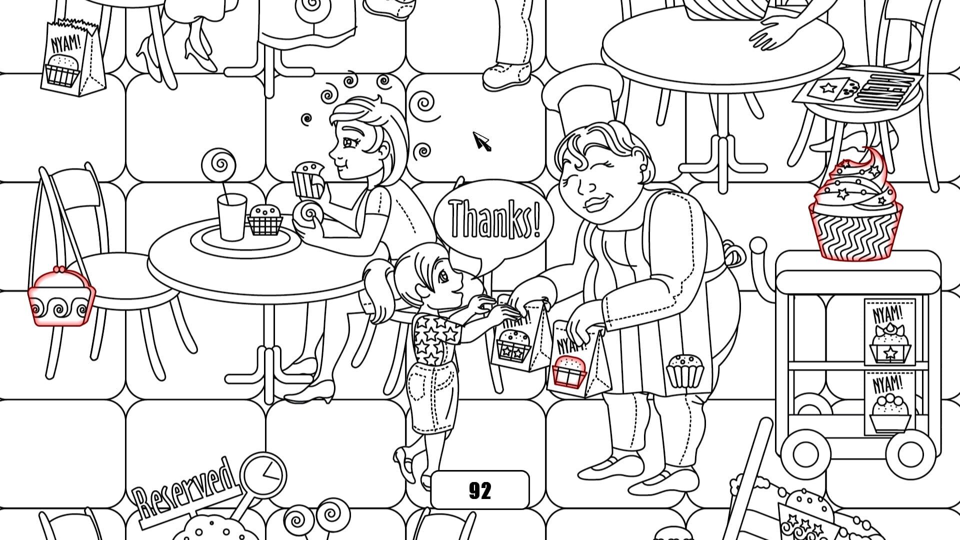 Screenshot for 100 Hidden Cupcakes