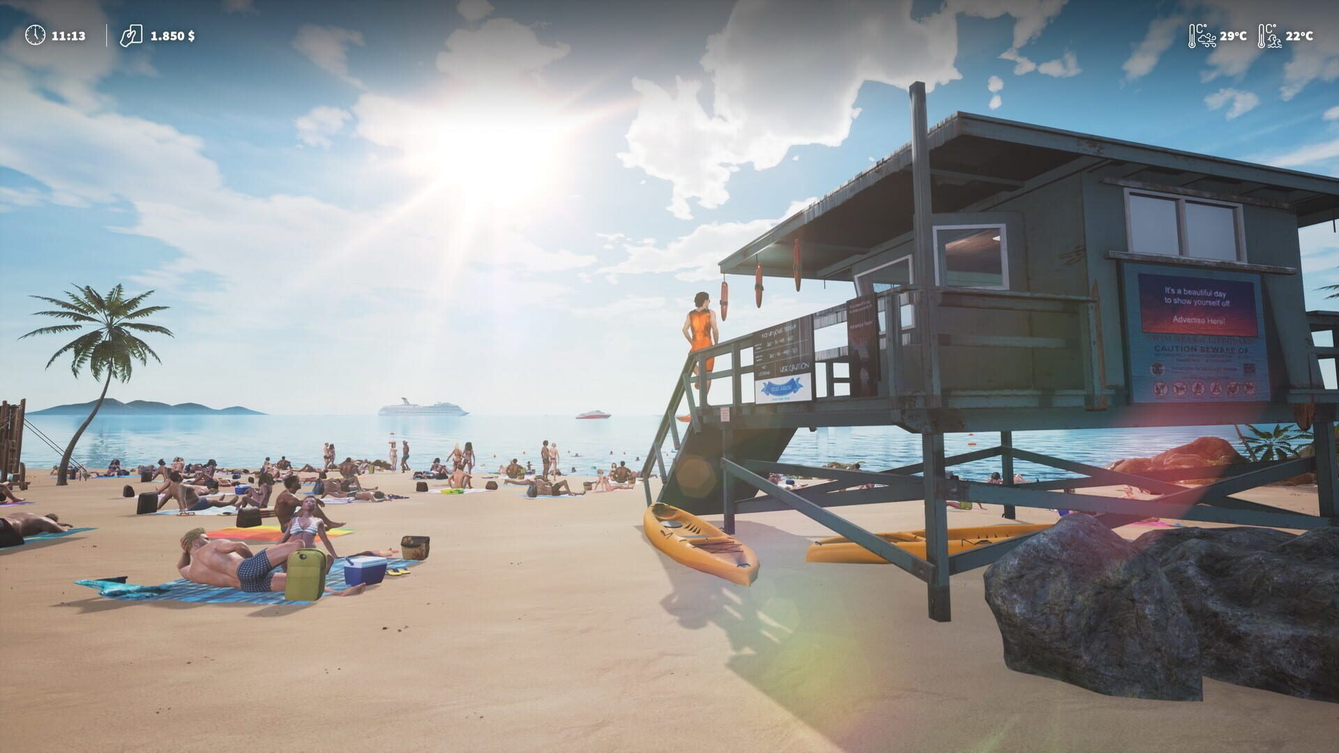 Screenshot for Lifeguard Simulator