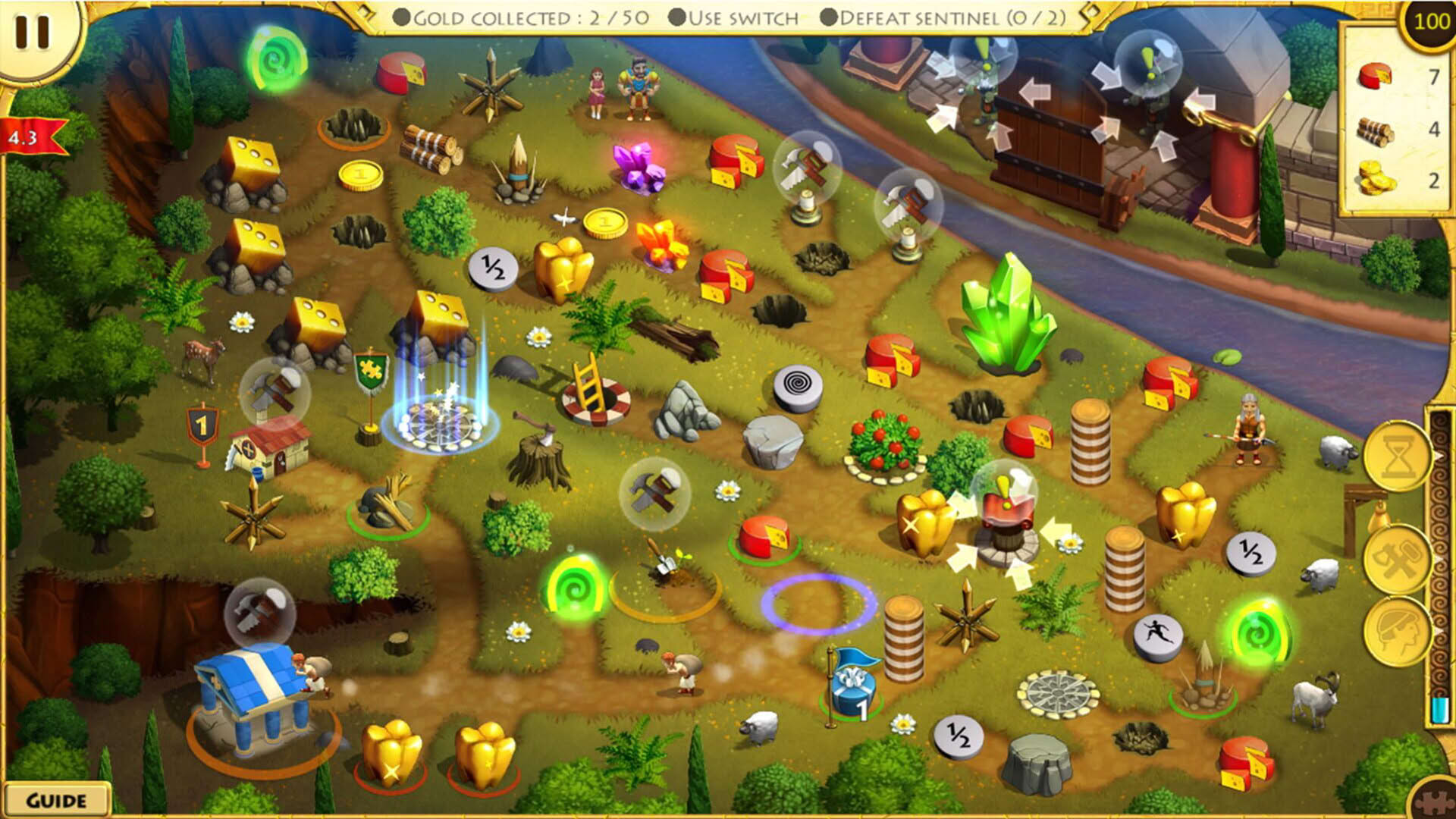 Screenshot for 12 Labours of Hercules XI: Painted Adventure