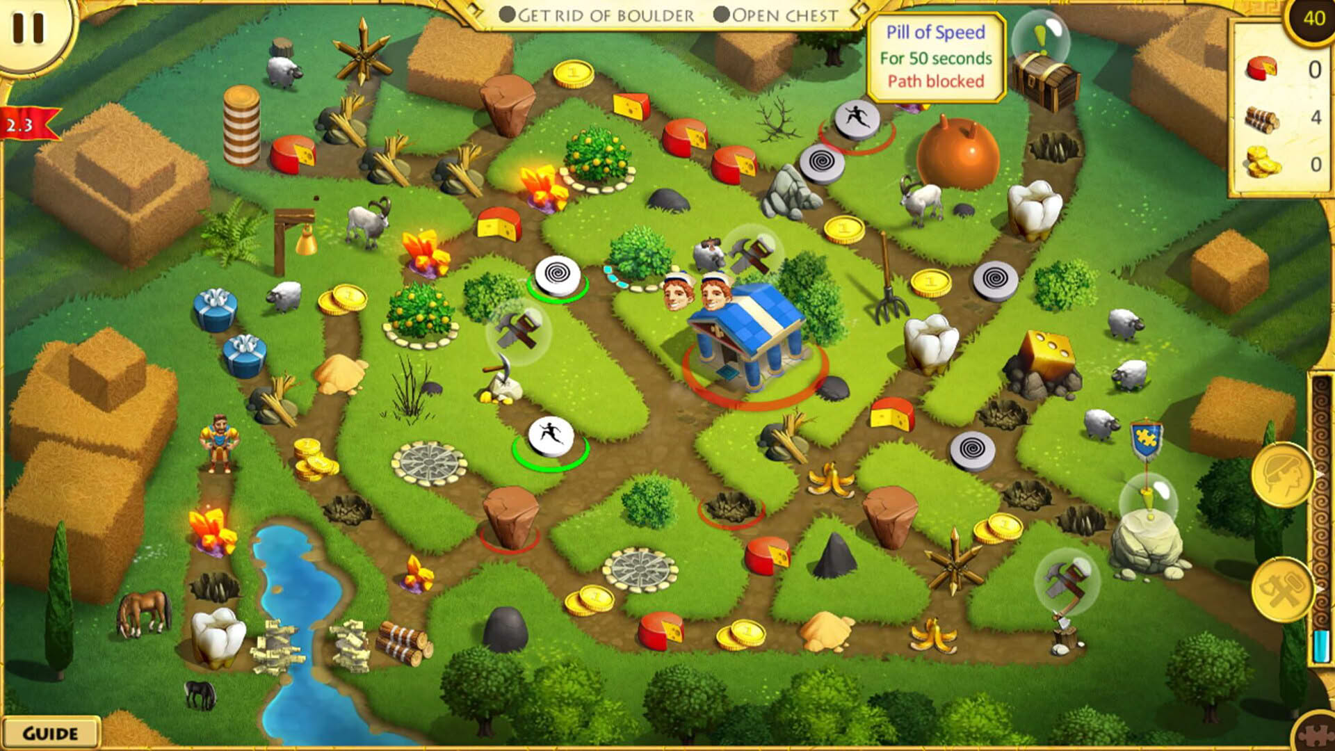 Screenshot for 12 Labours of Hercules XI: Painted Adventure