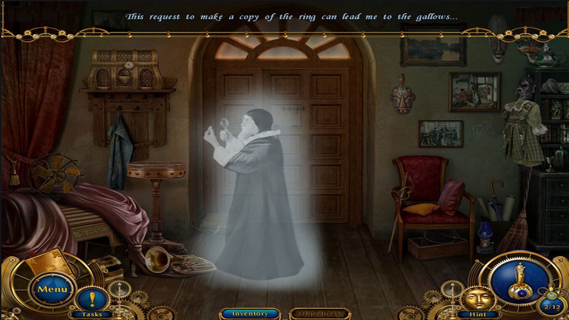 Screenshot for Amulet of Time: Shadow of La Rochelle