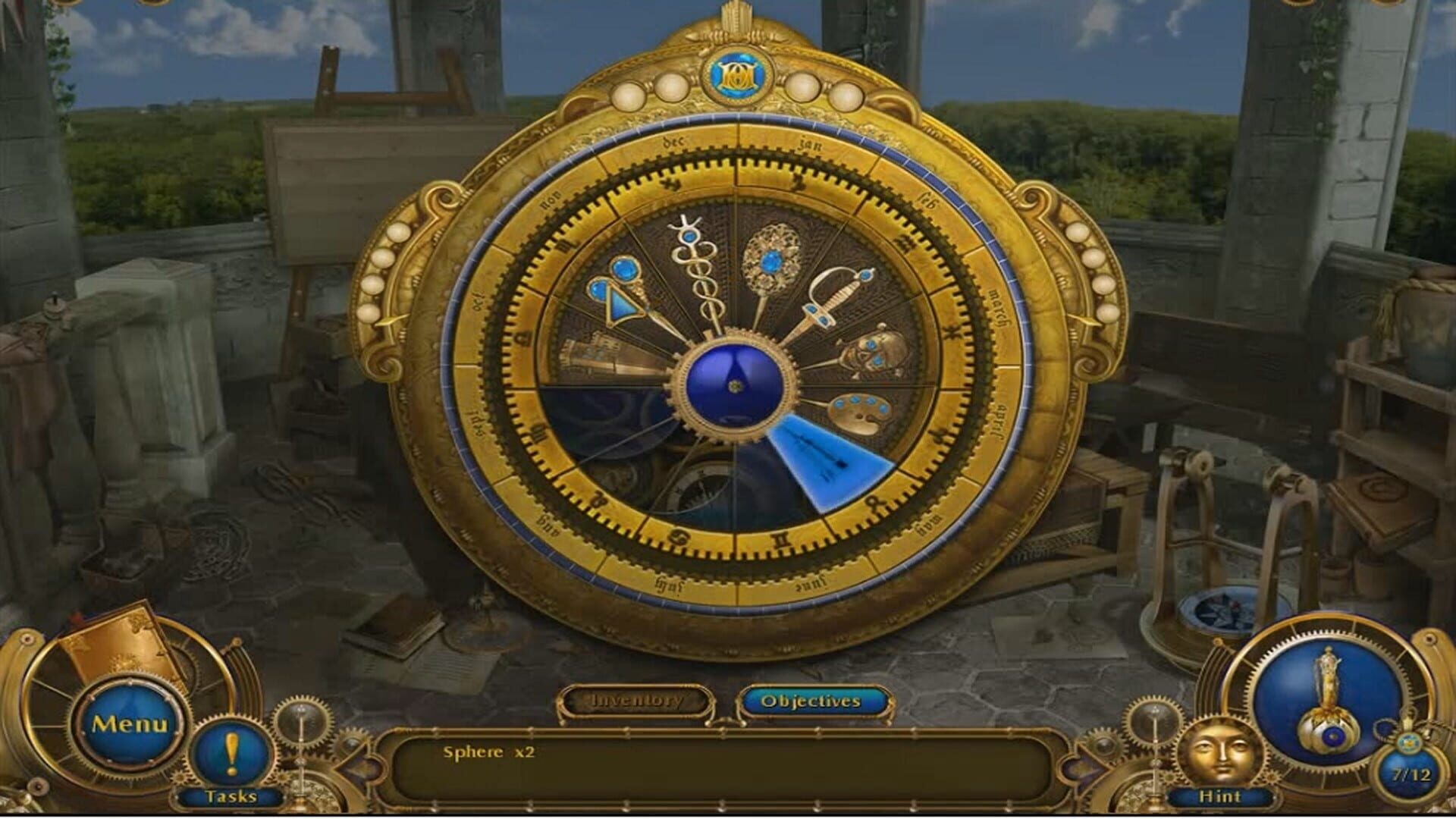 Screenshot for Amulet of Time: Shadow of La Rochelle
