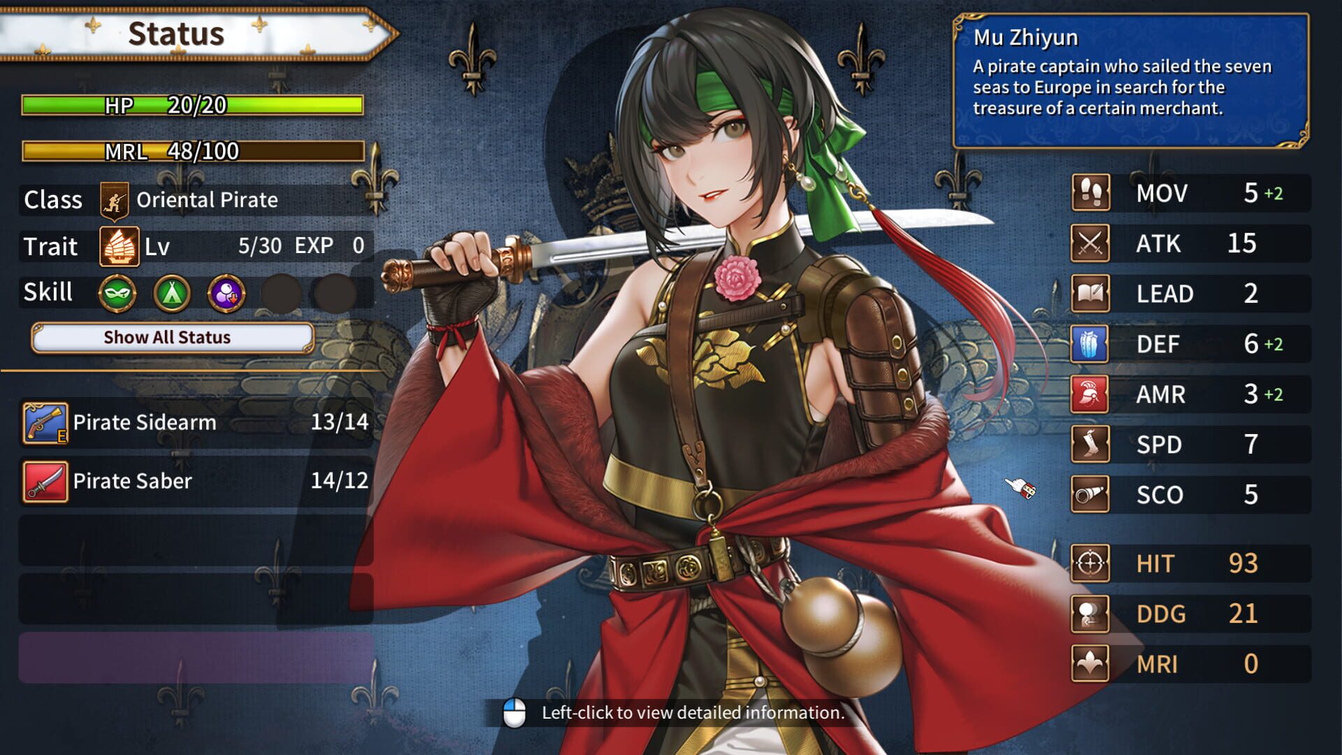 Screenshot for Banner of the Maid: The Oriental Pirate