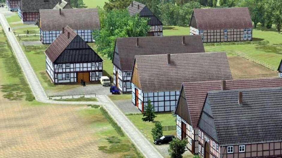 Screenshot for Eisenbahn X: Modellset 1 - Bahnhof, Häuser, Scheunen