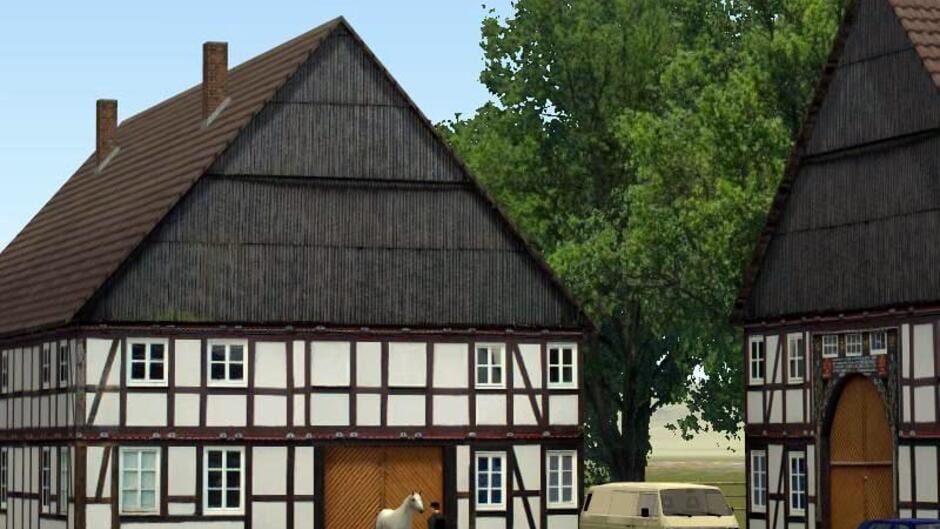Screenshot for Eisenbahn X: Modellset 1 - Bahnhof, Häuser, Scheunen