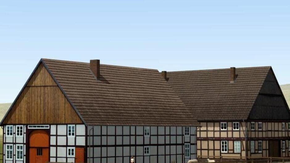 Screenshot for Eisenbahn X: Modellset 1 - Bahnhof, Häuser, Scheunen