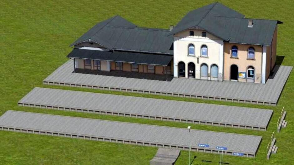 Screenshot for Eisenbahn X: Modellset 1 - Bahnhof, Häuser, Scheunen