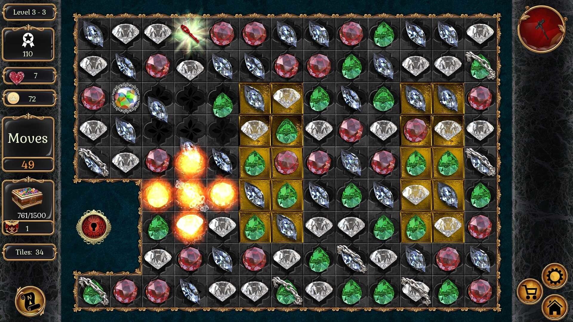 Screenshot for Jewel Match Origins: Palais Imperial - Collector's Edition